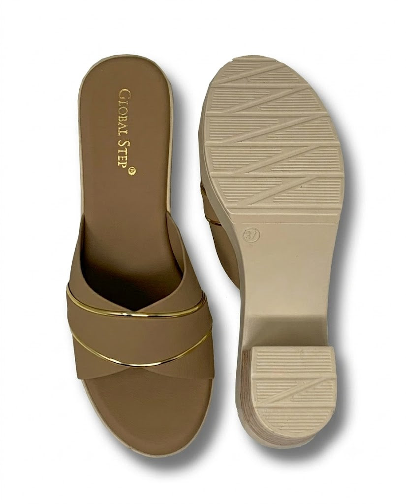 Luxe Stride Block Heels