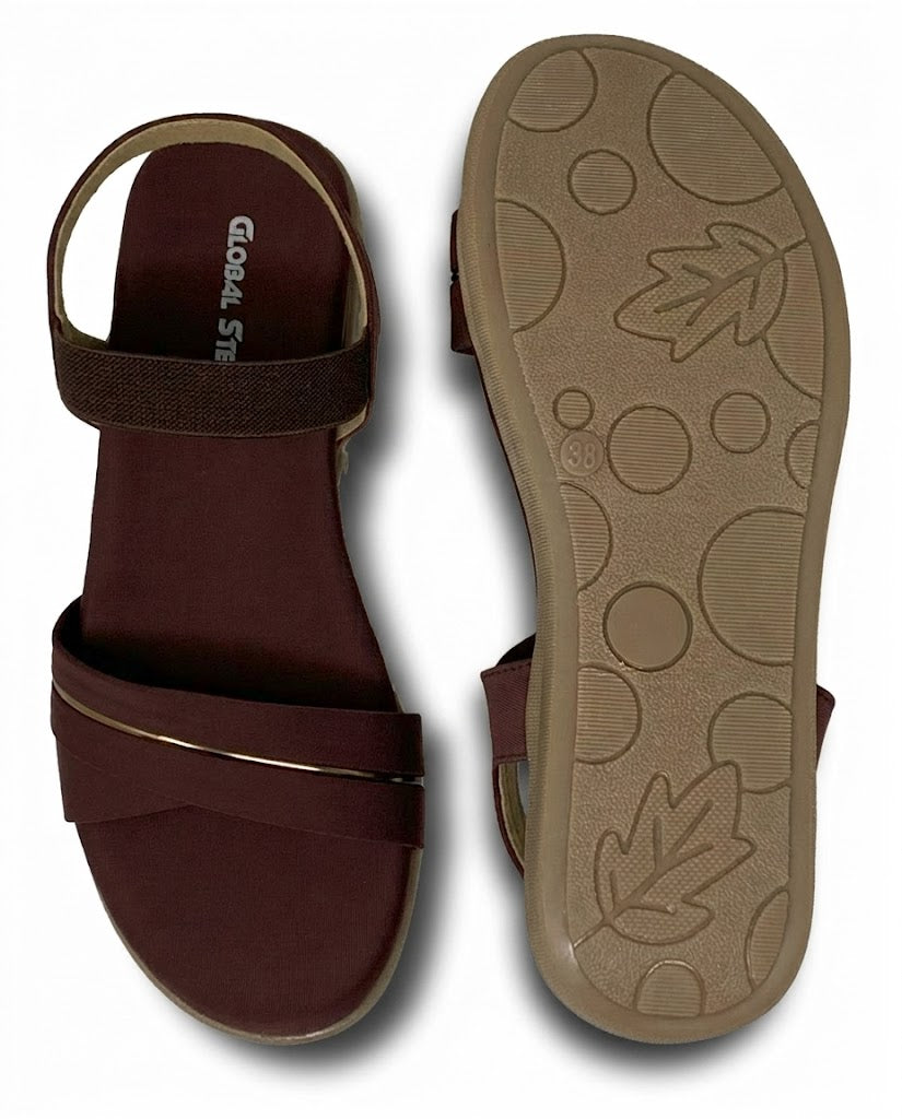 Metallic Accent Flats