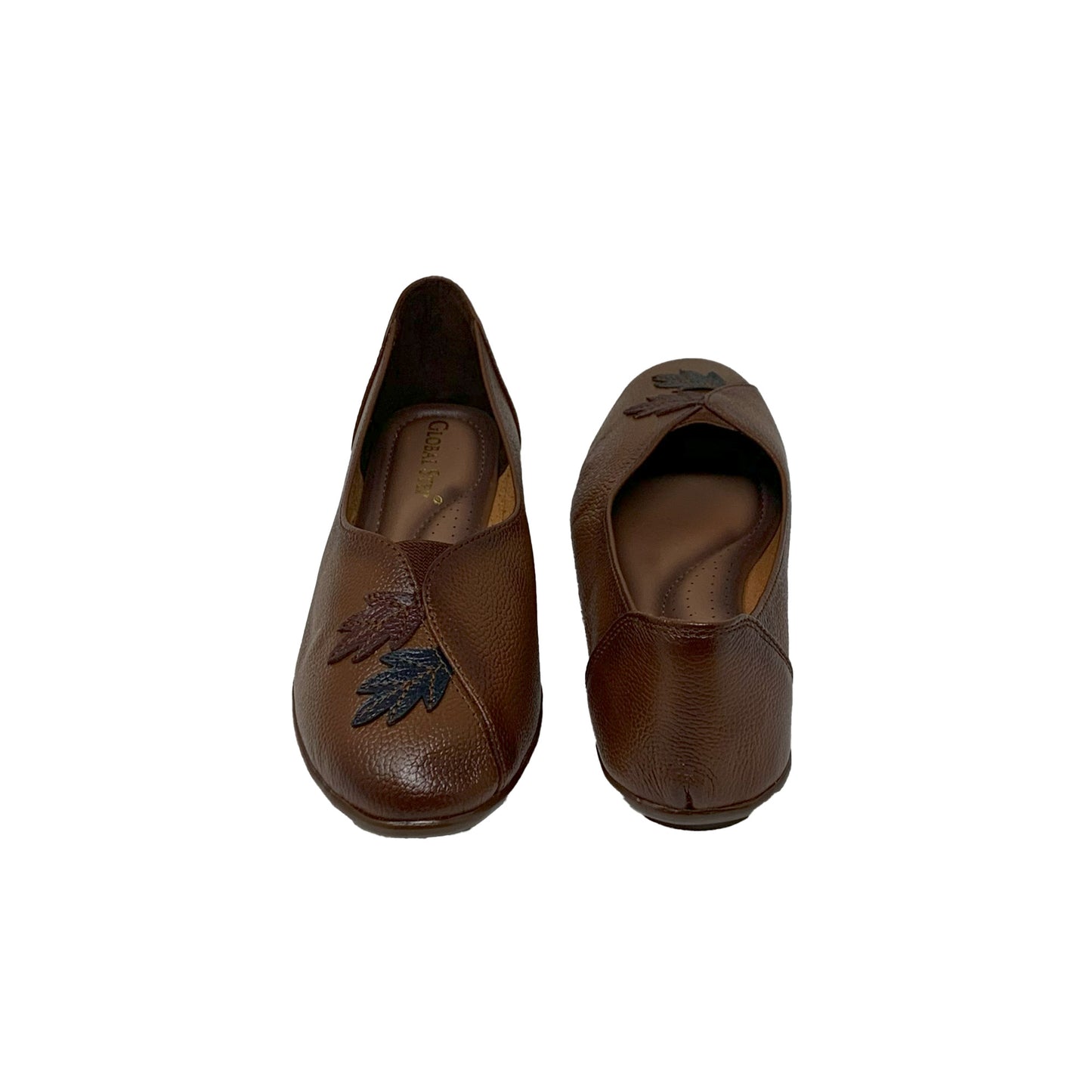Autumn Leaf Comfort Ballerinas