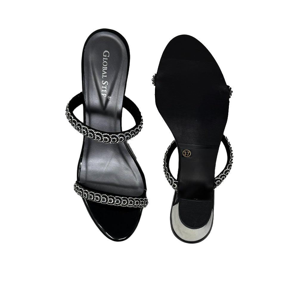 Rhinestone Duo Heels