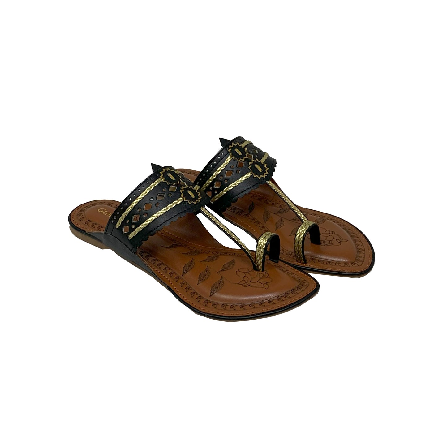 EthnicCraft Kolhapuri Flats