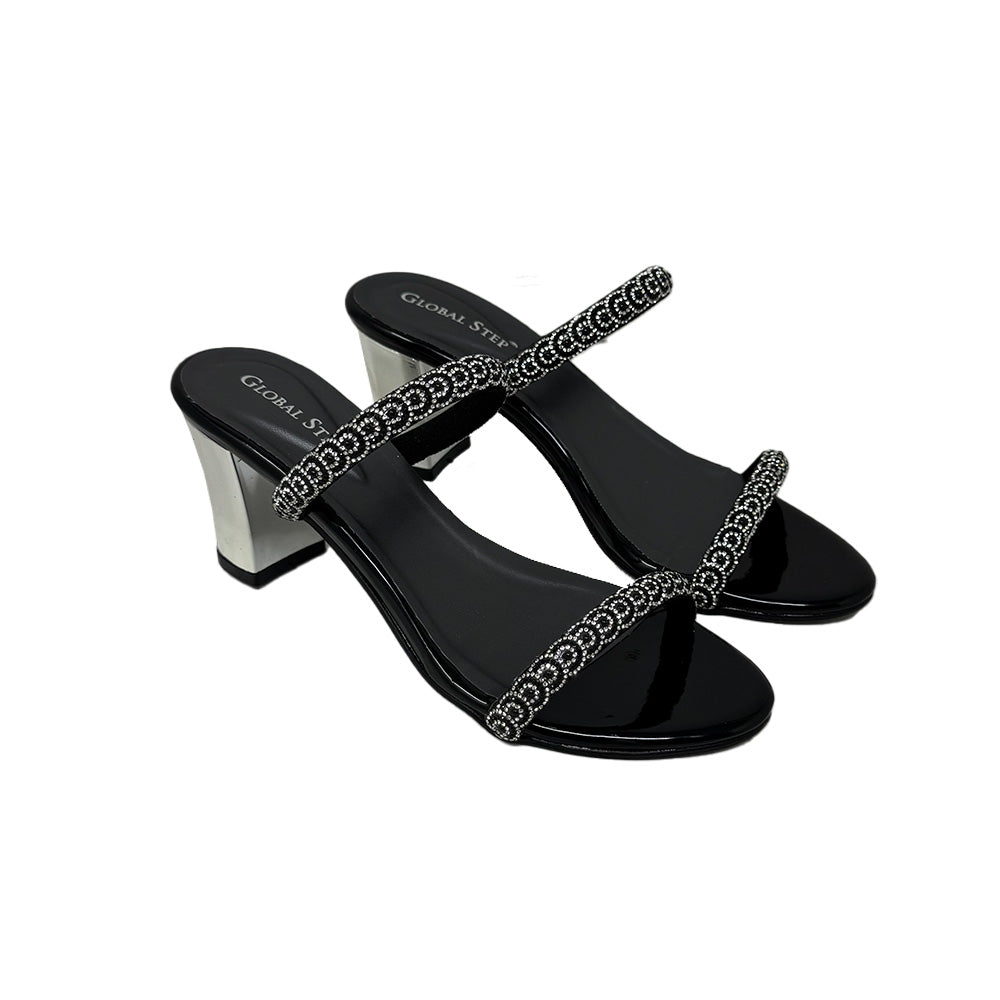 Rhinestone Duo Heels