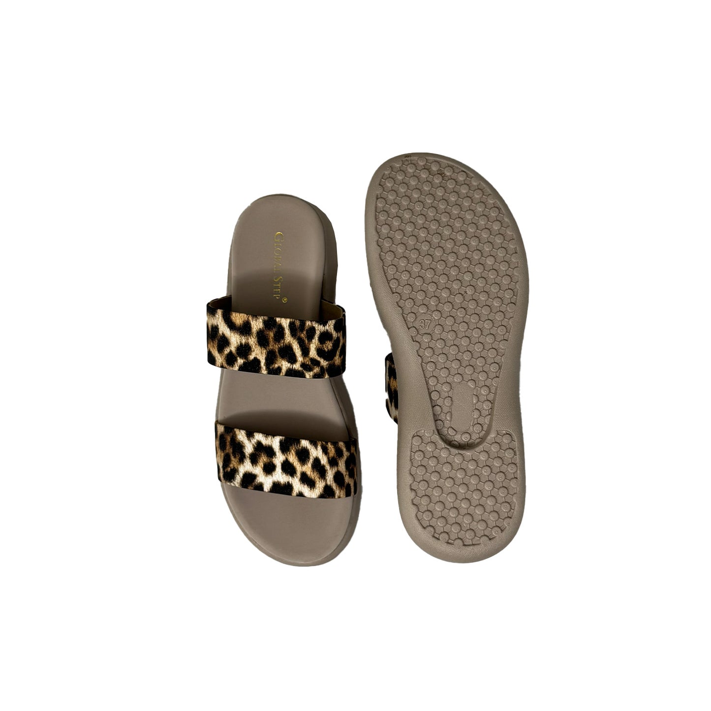 Leopard Platform Sandals