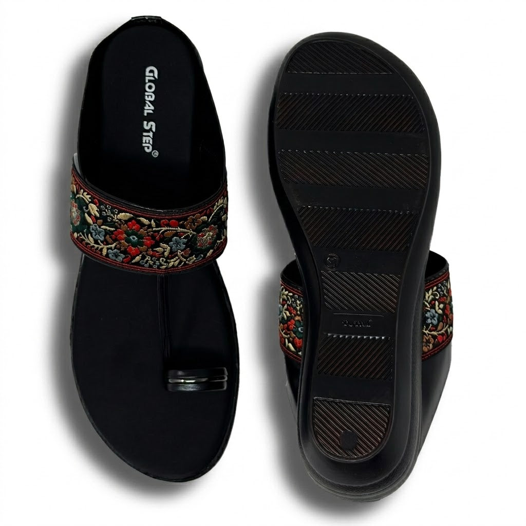 Bloom Toe-Ring Wedges