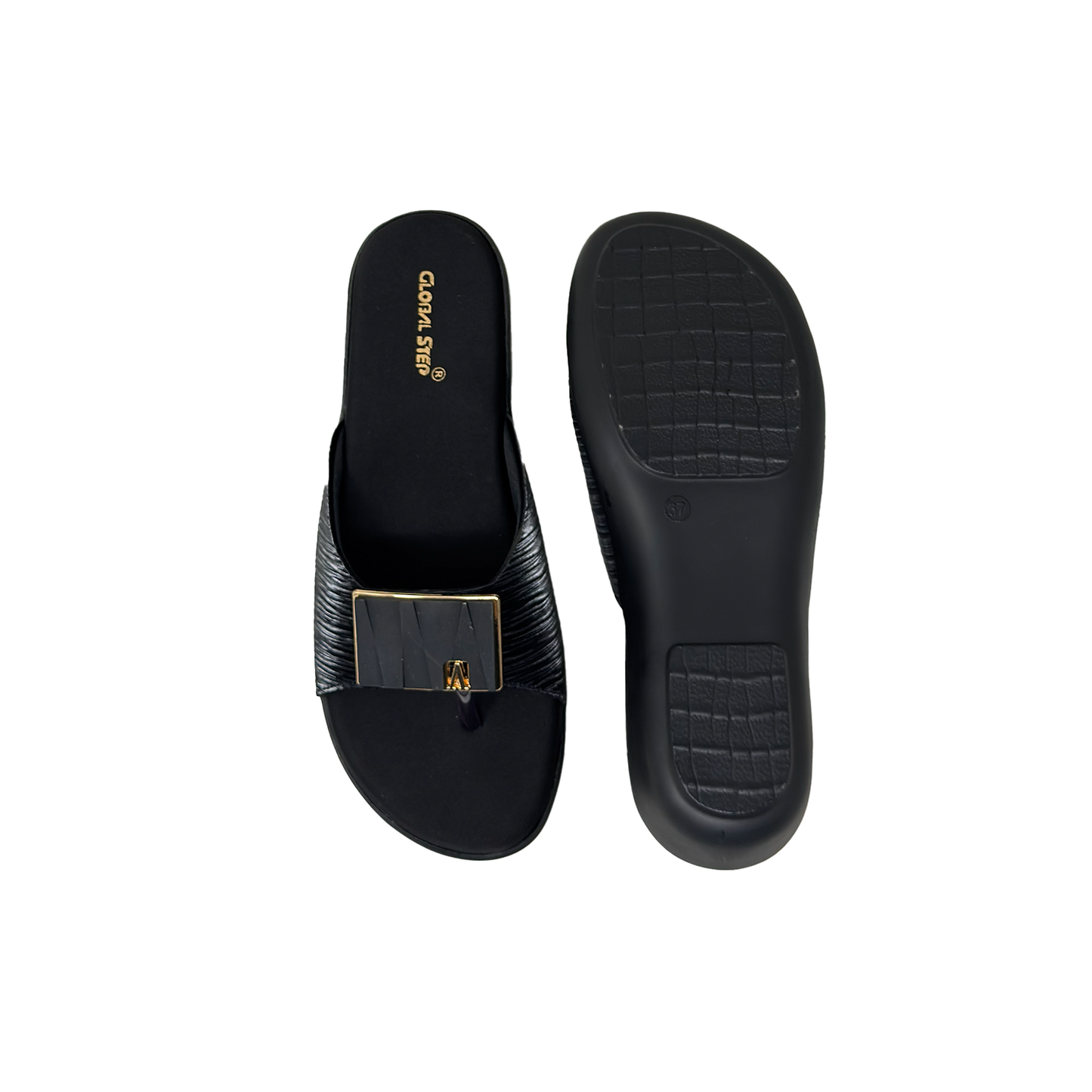 Urban Buckle Comfort Slides