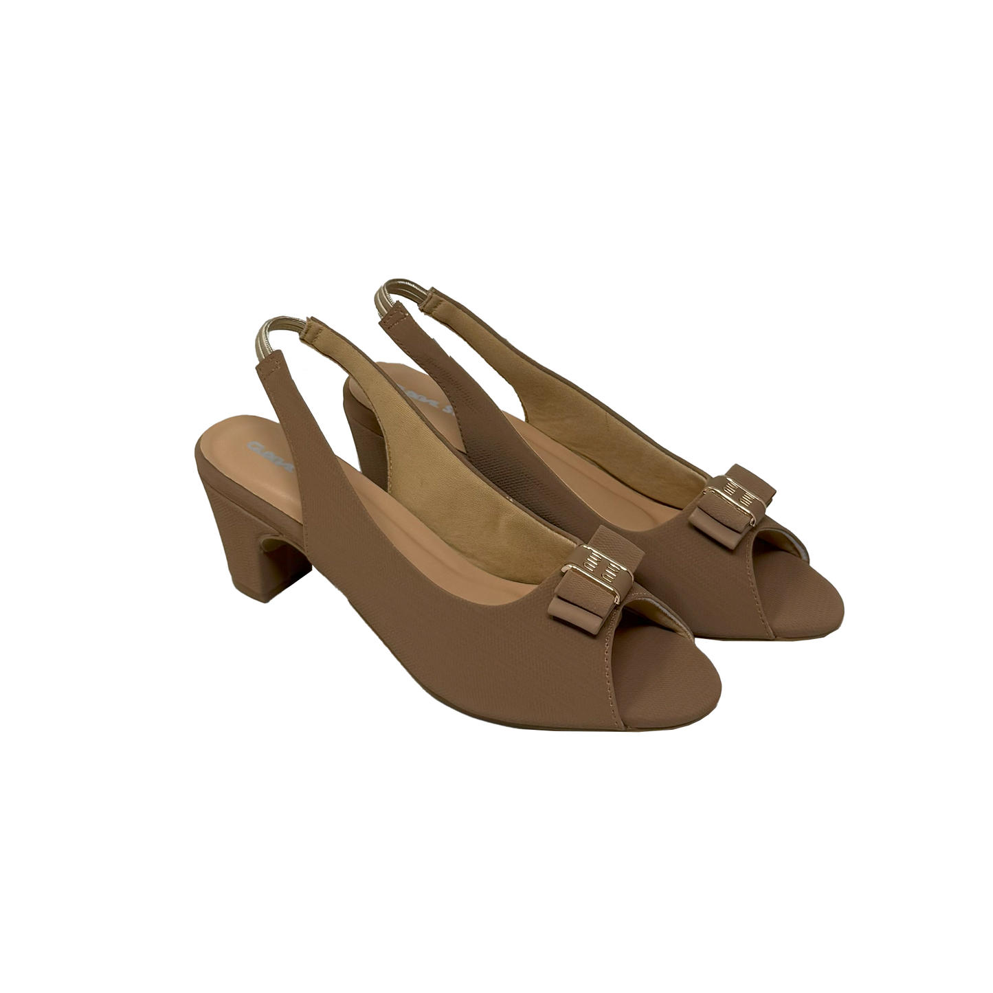Bow Detail Slingback Heels