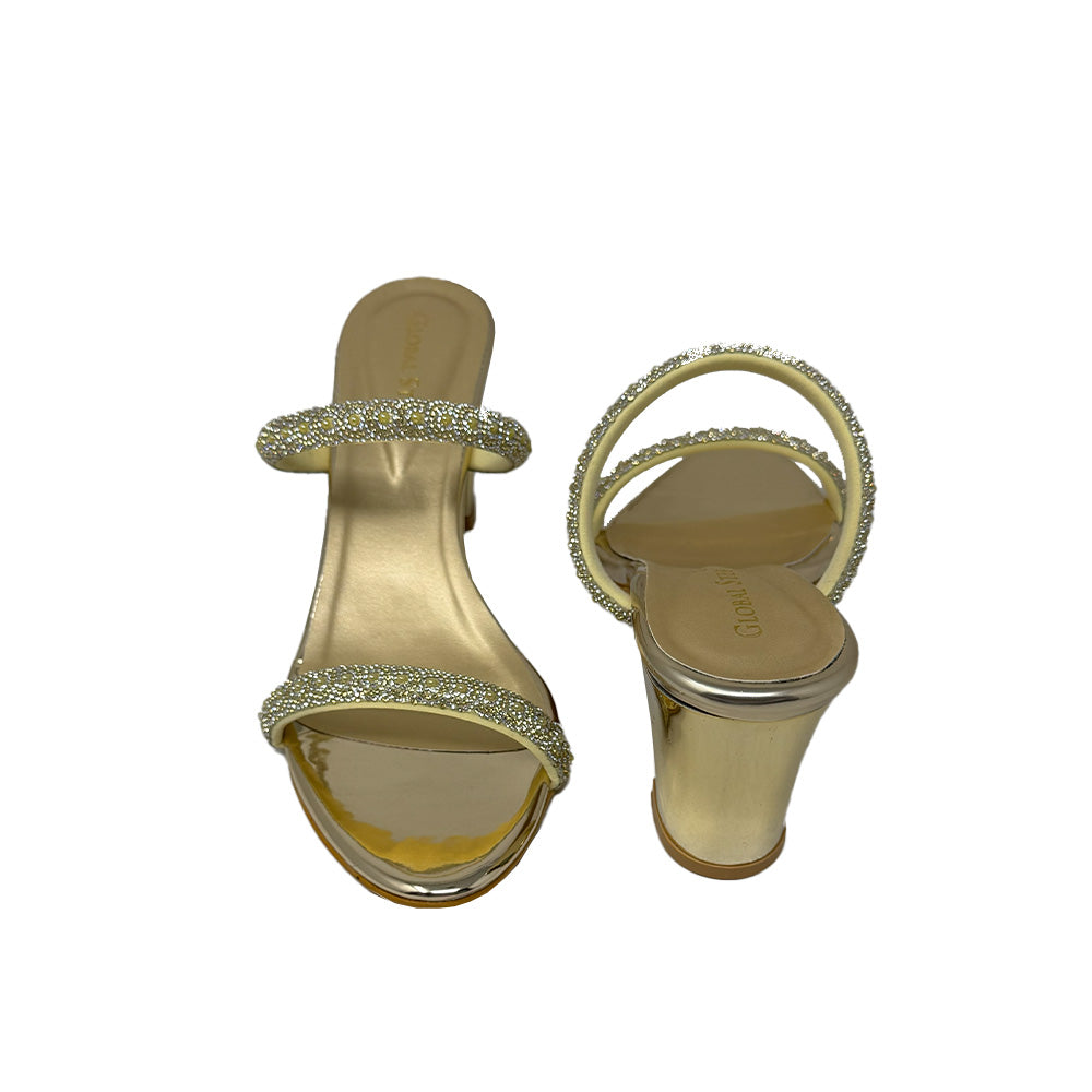 Rhinestone Duo Heels