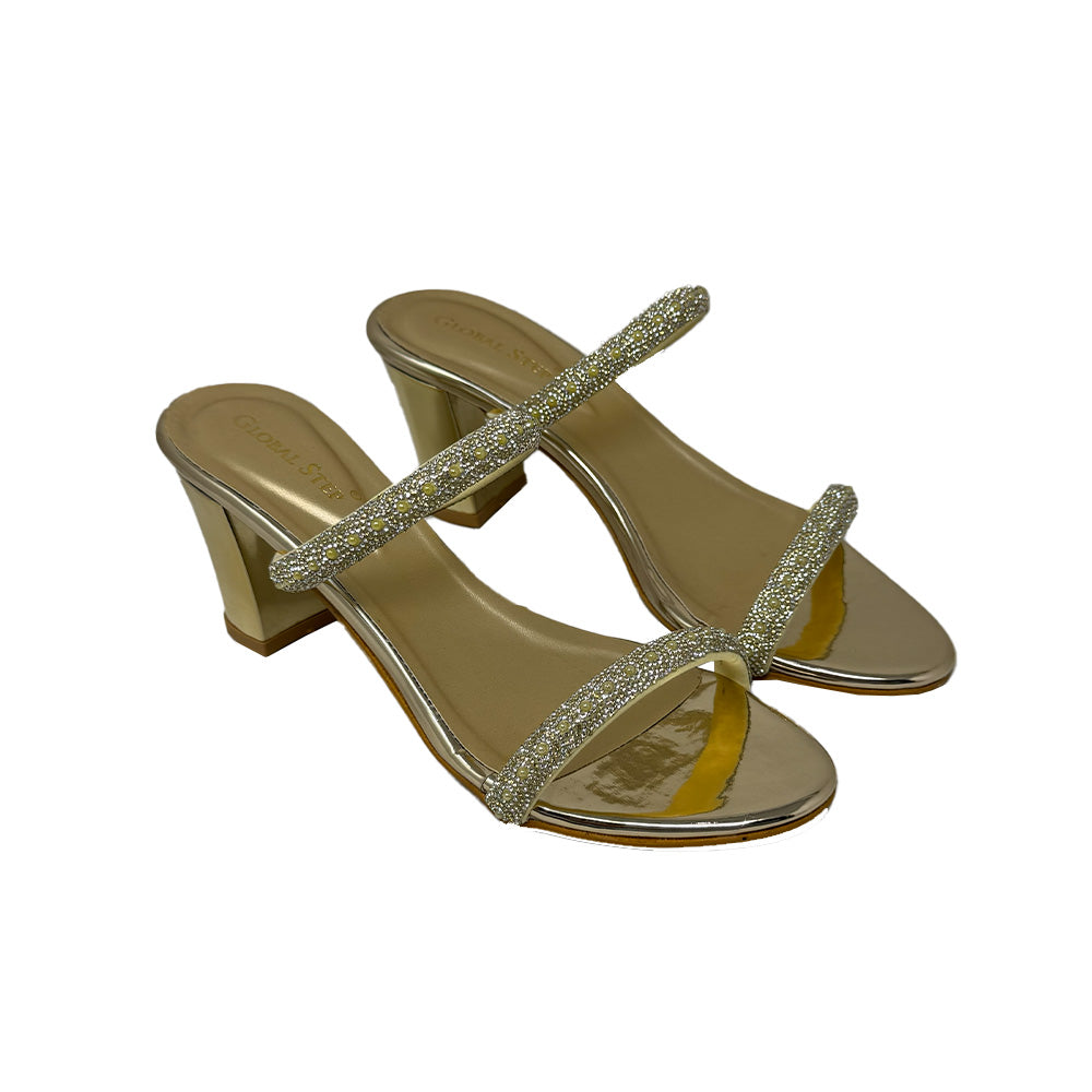 Rhinestone Duo Heels