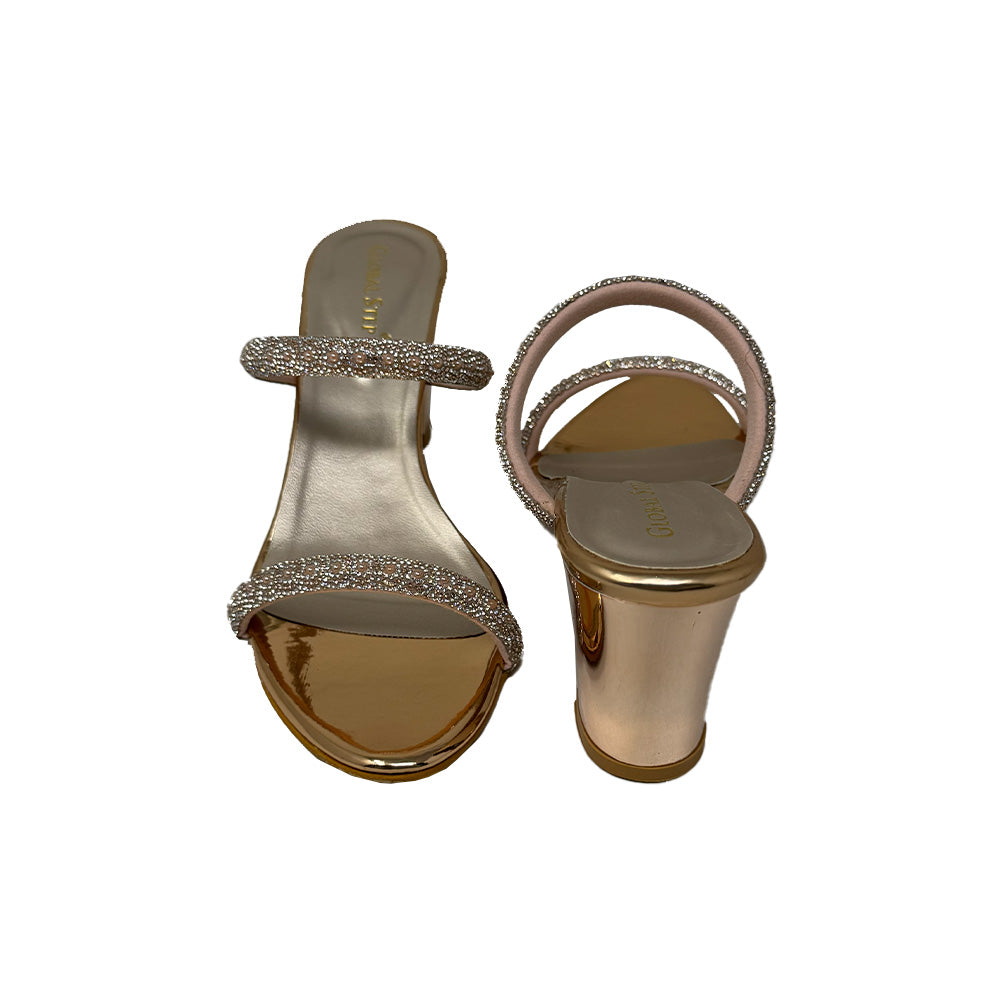 Rhinestone Duo Heels