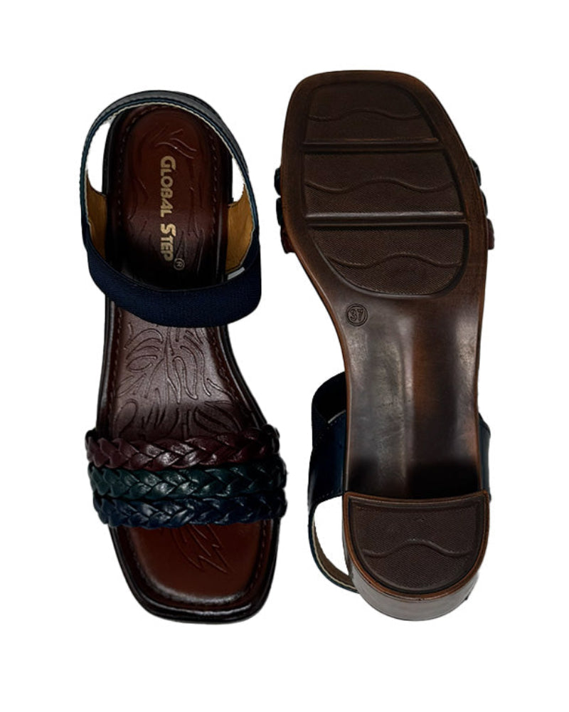 Posh Weave Block Heels
