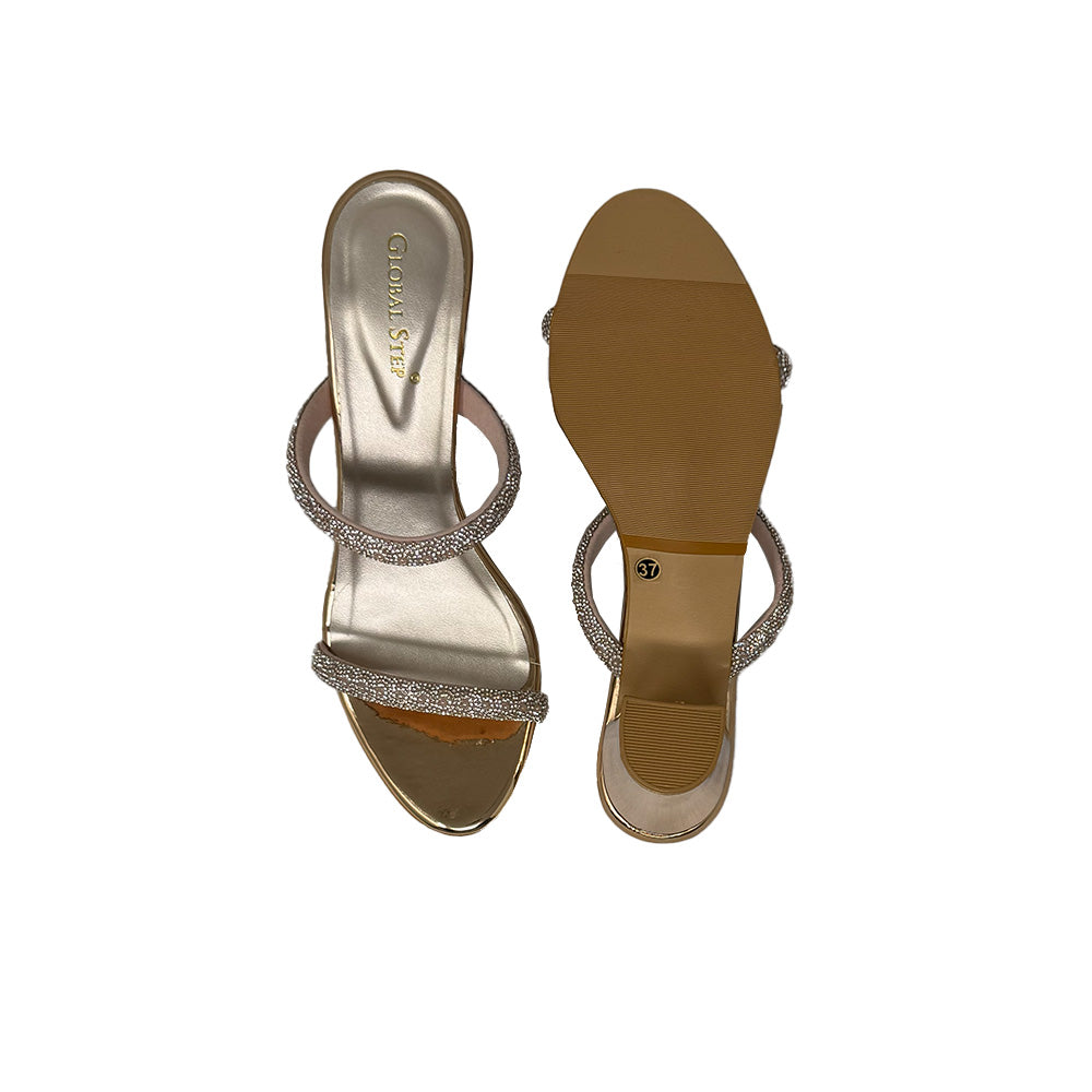 Rhinestone Duo Heels
