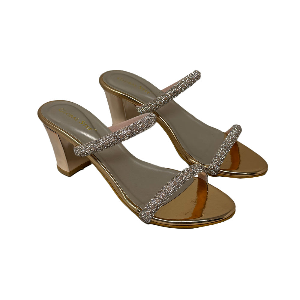 Rhinestone Duo Heels
