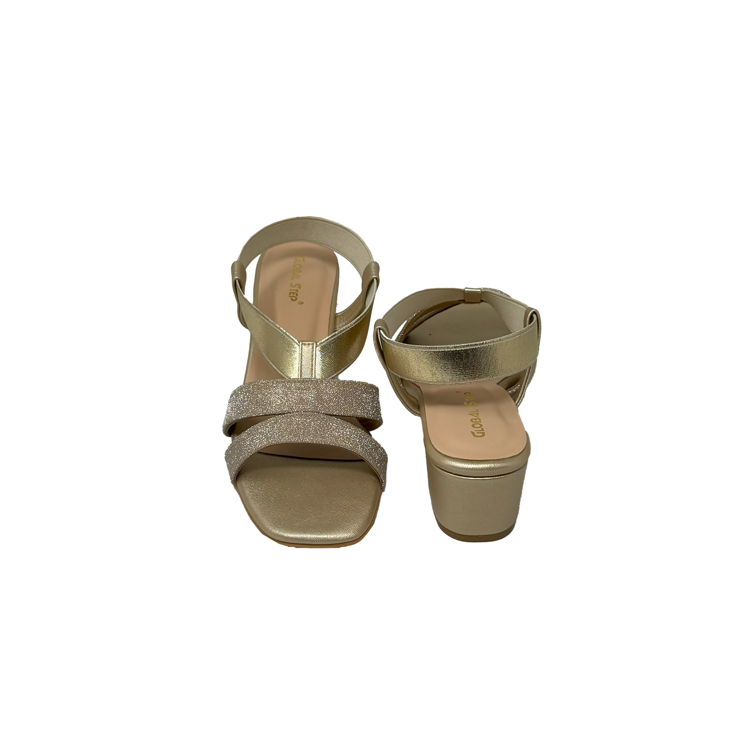 Shimmer Slingback Heels