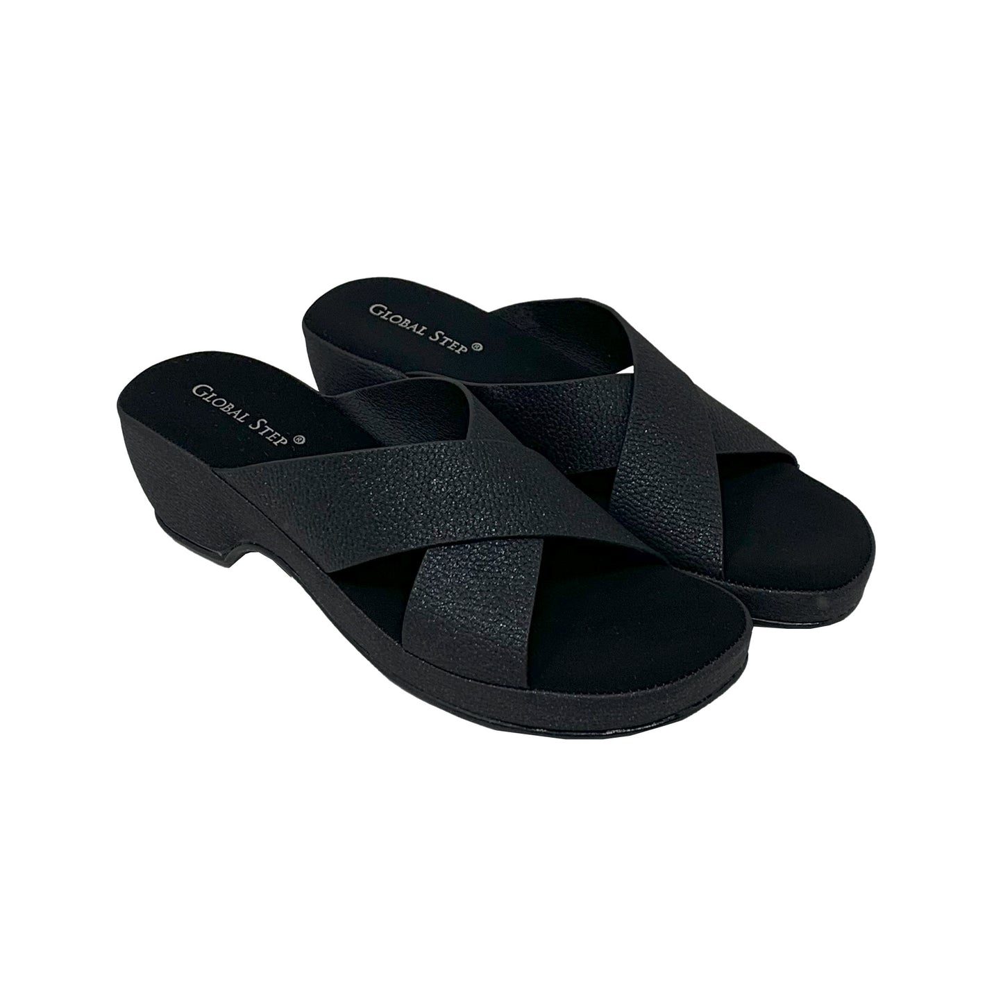 Criss-Cross Comfort Wedges ✨