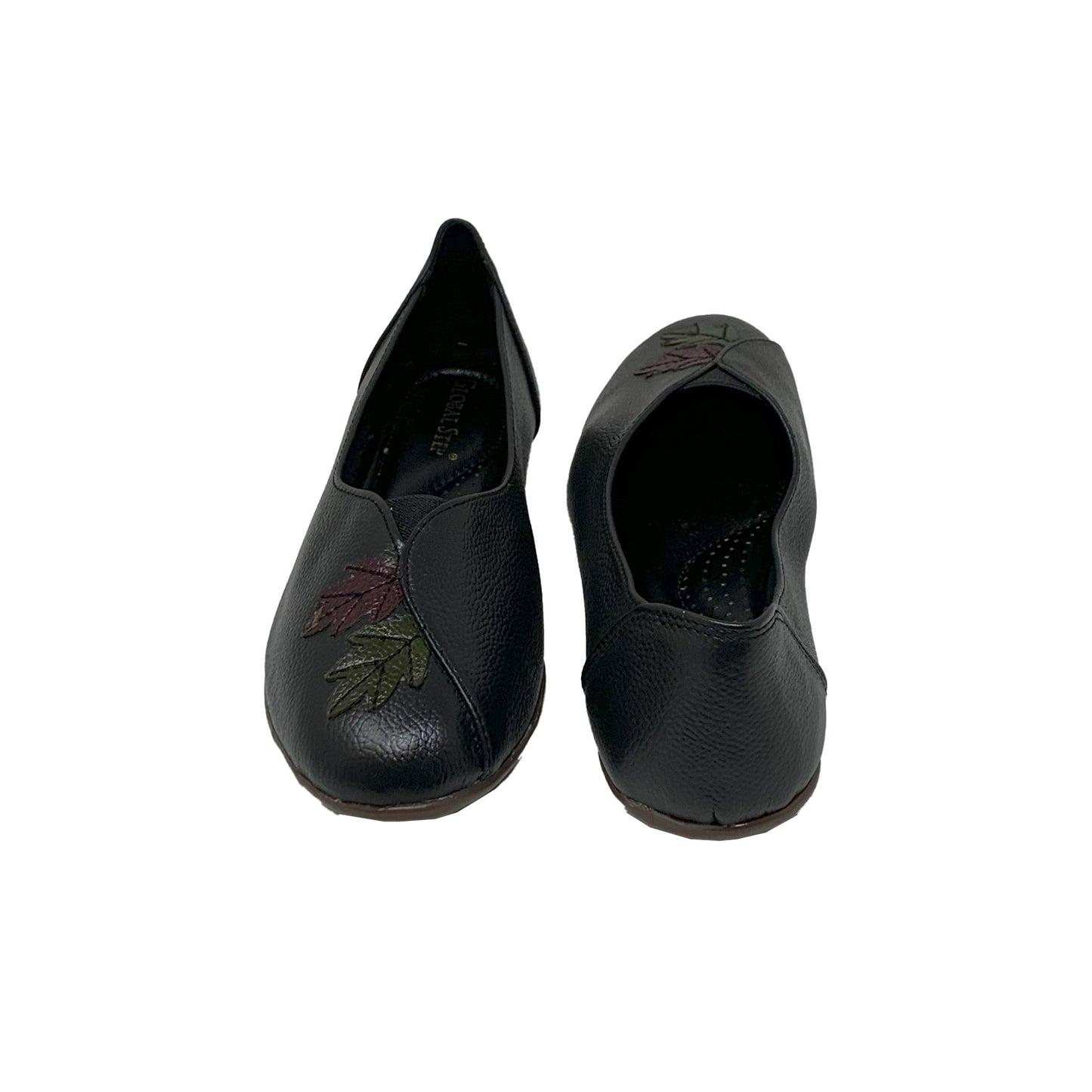 Autumn Leaf Comfort Ballerinas
