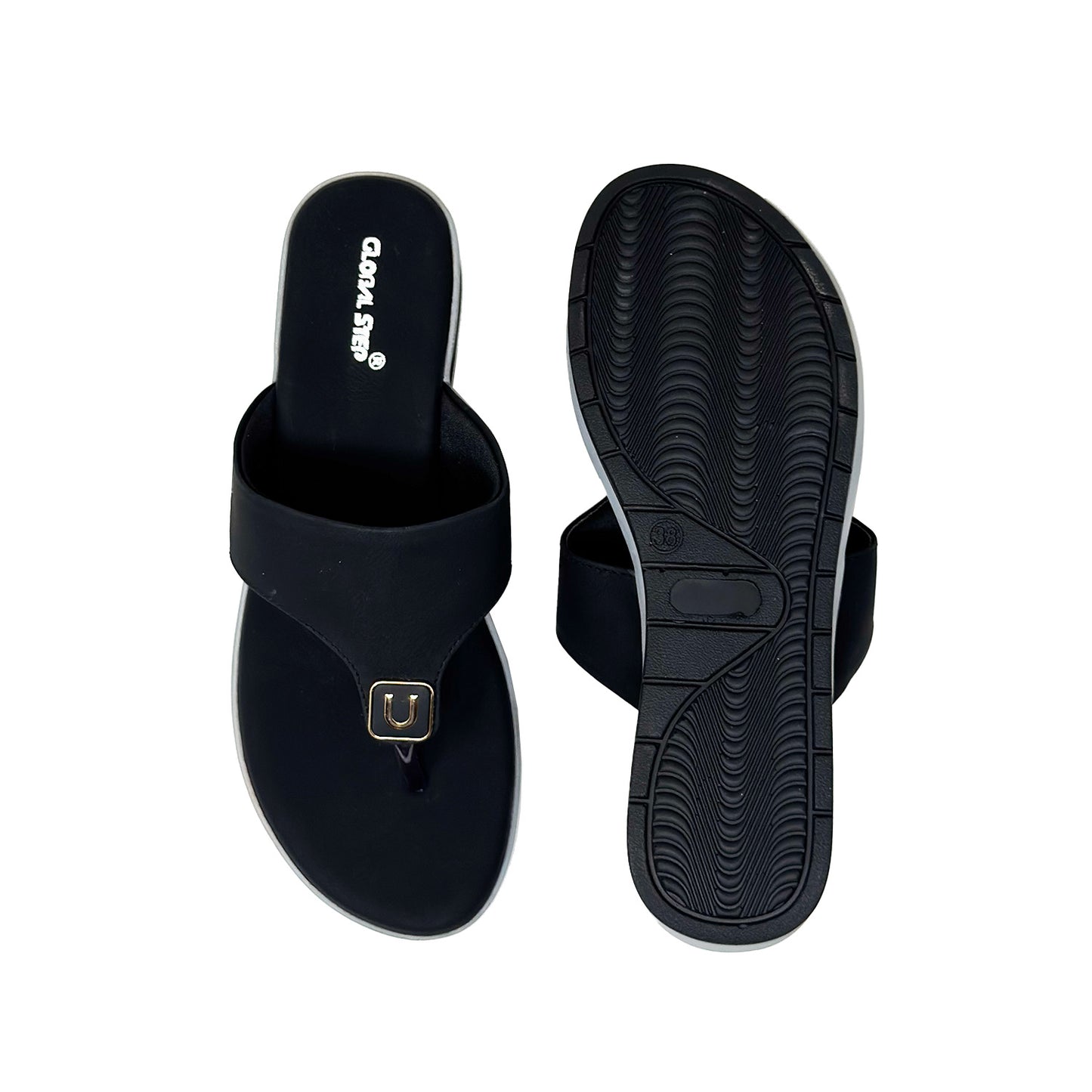 Urban Buckle Comfort Flats