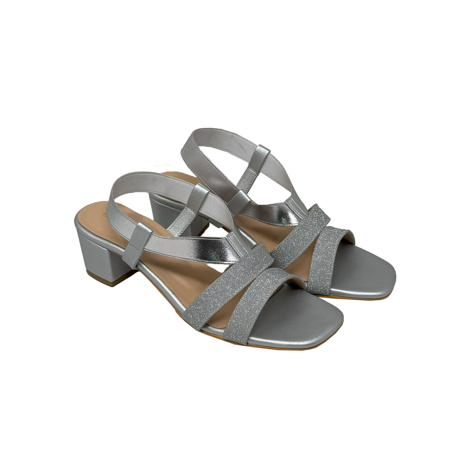 Shimmer Slingback Heels