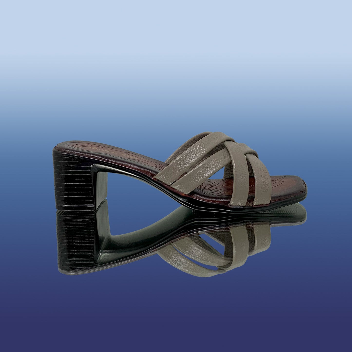 Crisscross Heeled Sandals - GlobalStep - shoes - 36