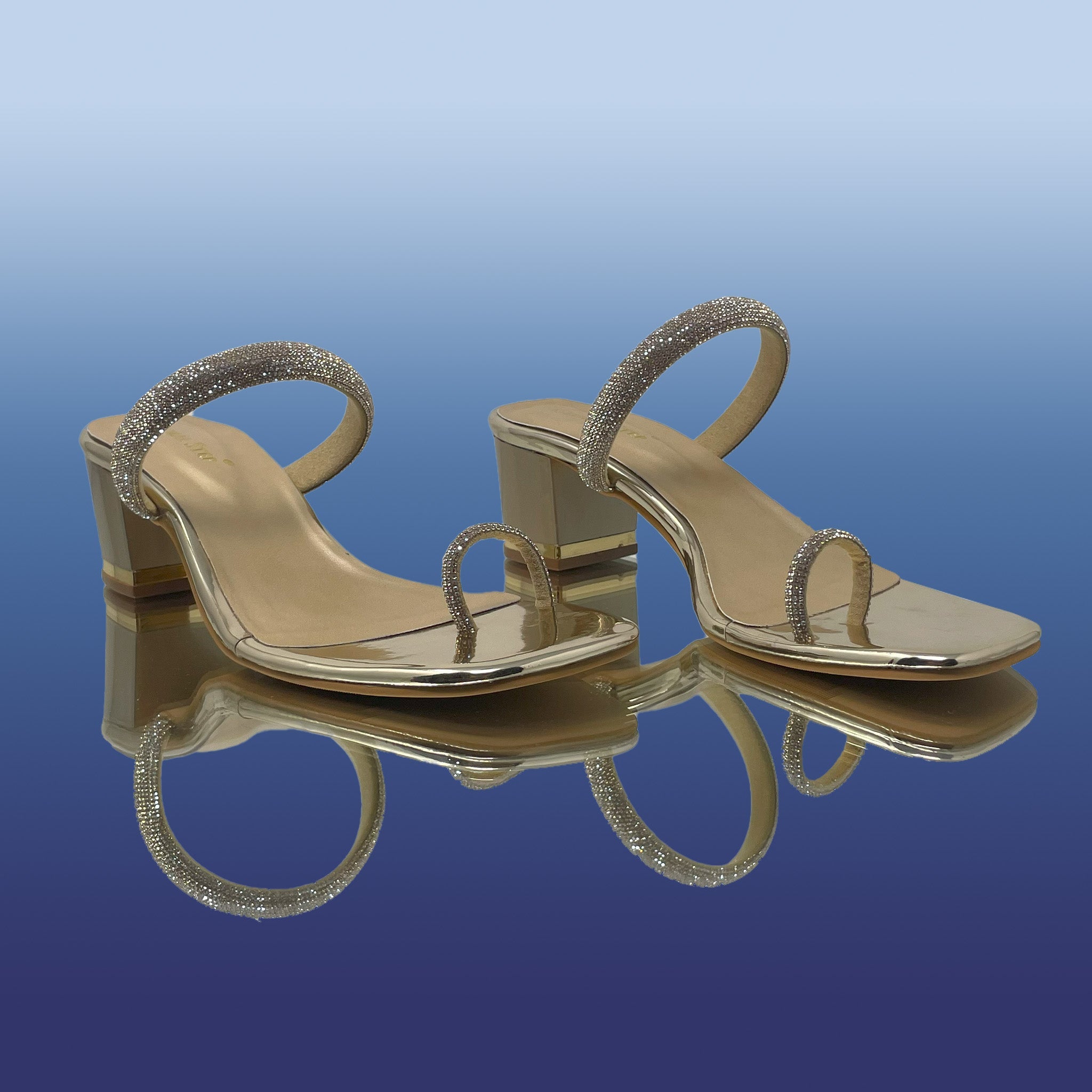 Doré Rhinestone heels - GlobalStep - Heels