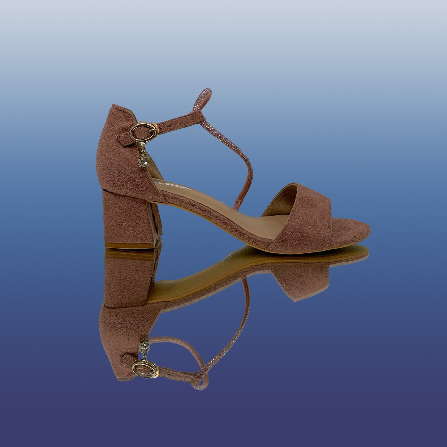 Elegant Pink Block Heel Sandals - GlobalStep - shoes - 36