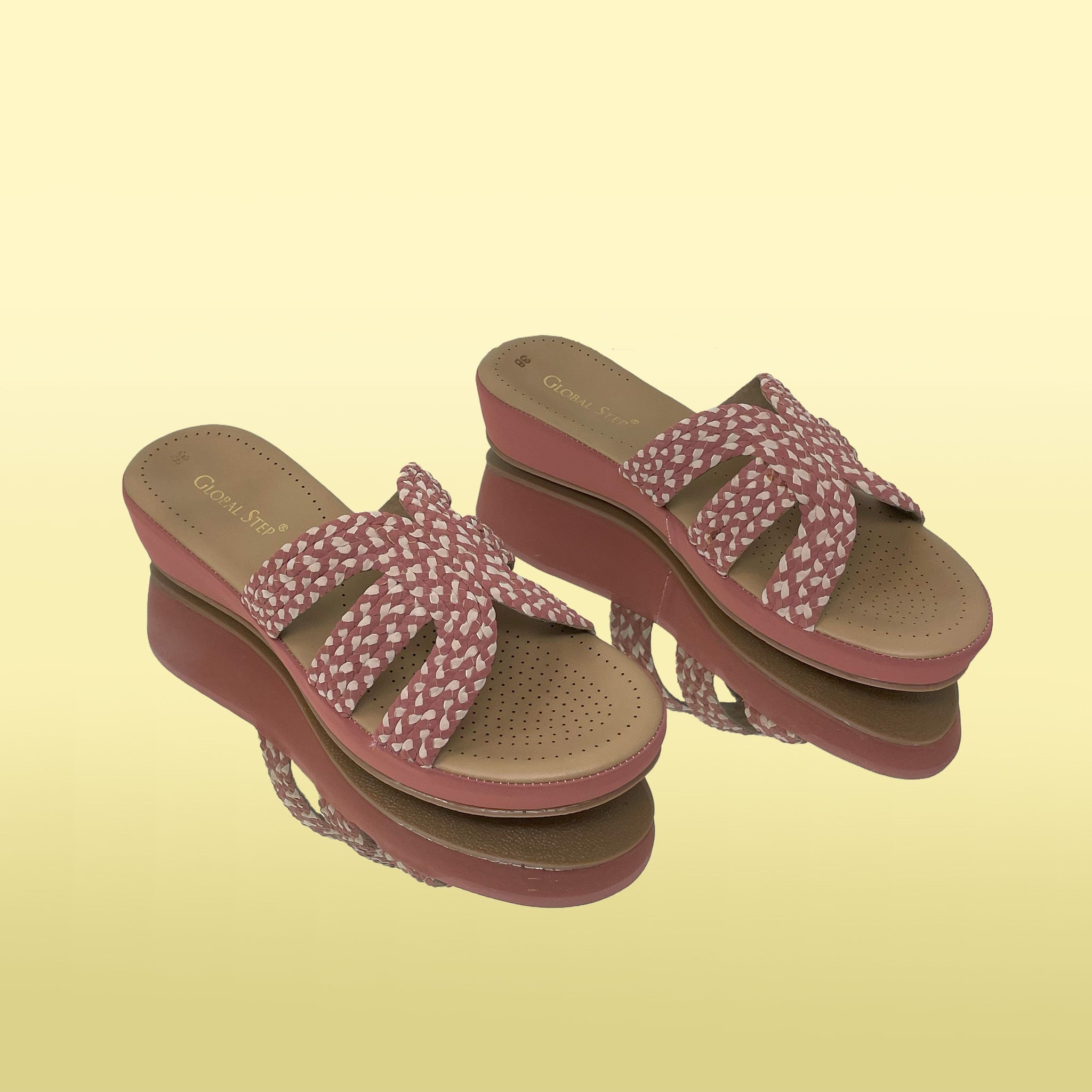 Exquisite soft heel platforms - GlobalStep - Flats