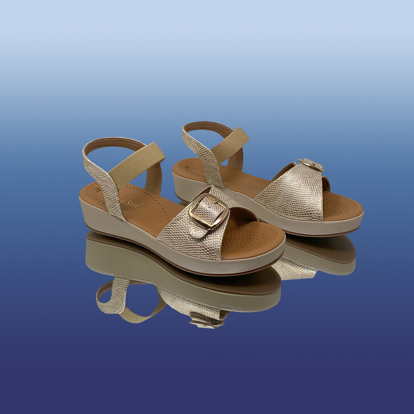 GlitzNoble Wedges - GlobalStep - shoes - 36