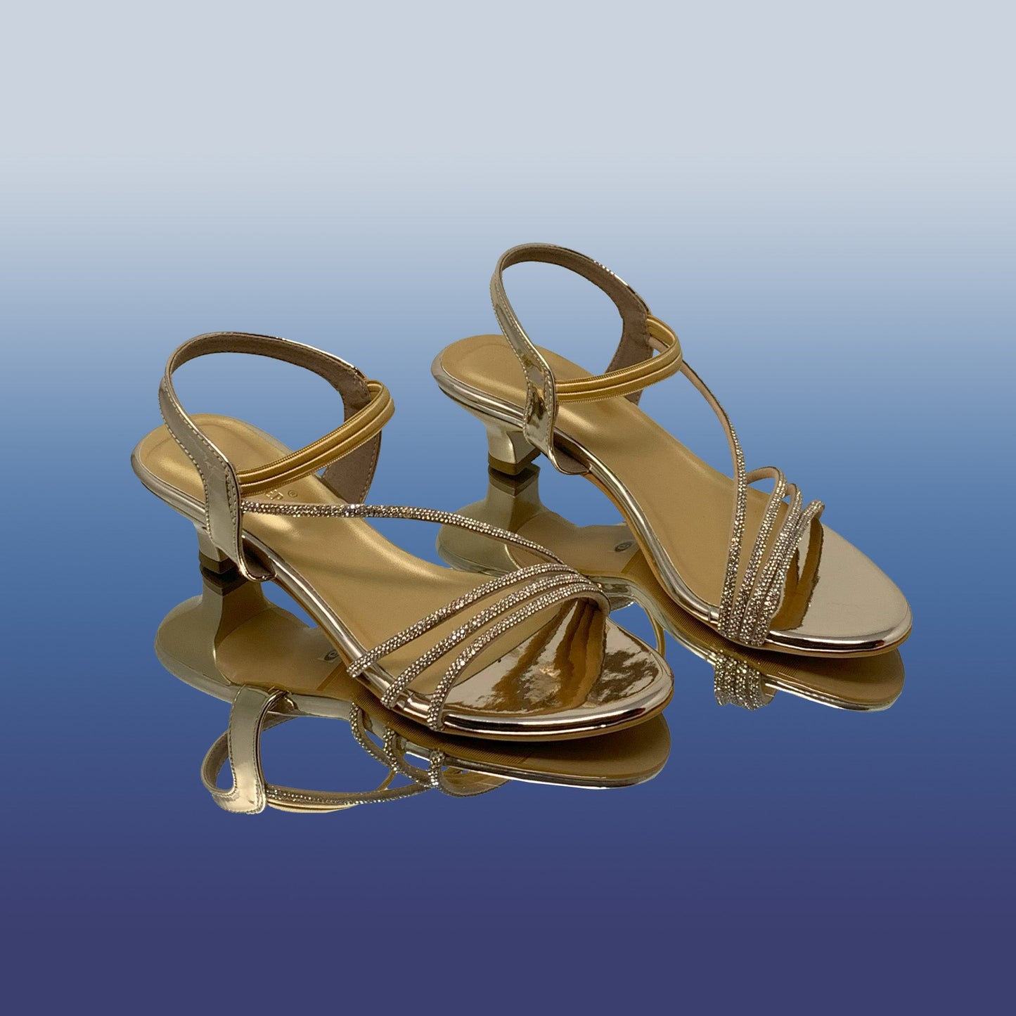 Golden Charm Dress Sandals - GlobalStep - shoes - 36