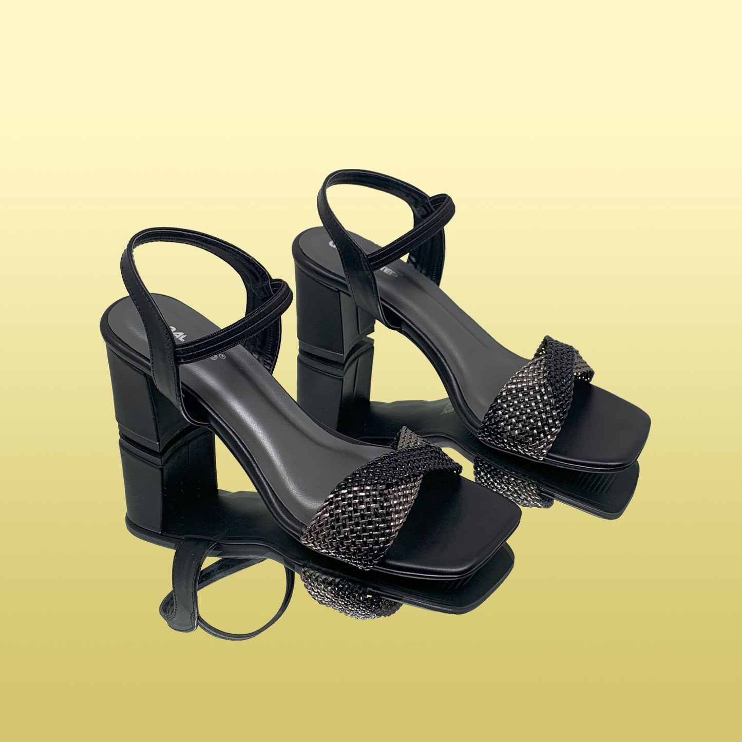Knitted Block Heels - GlobalStep - shoes - 36
