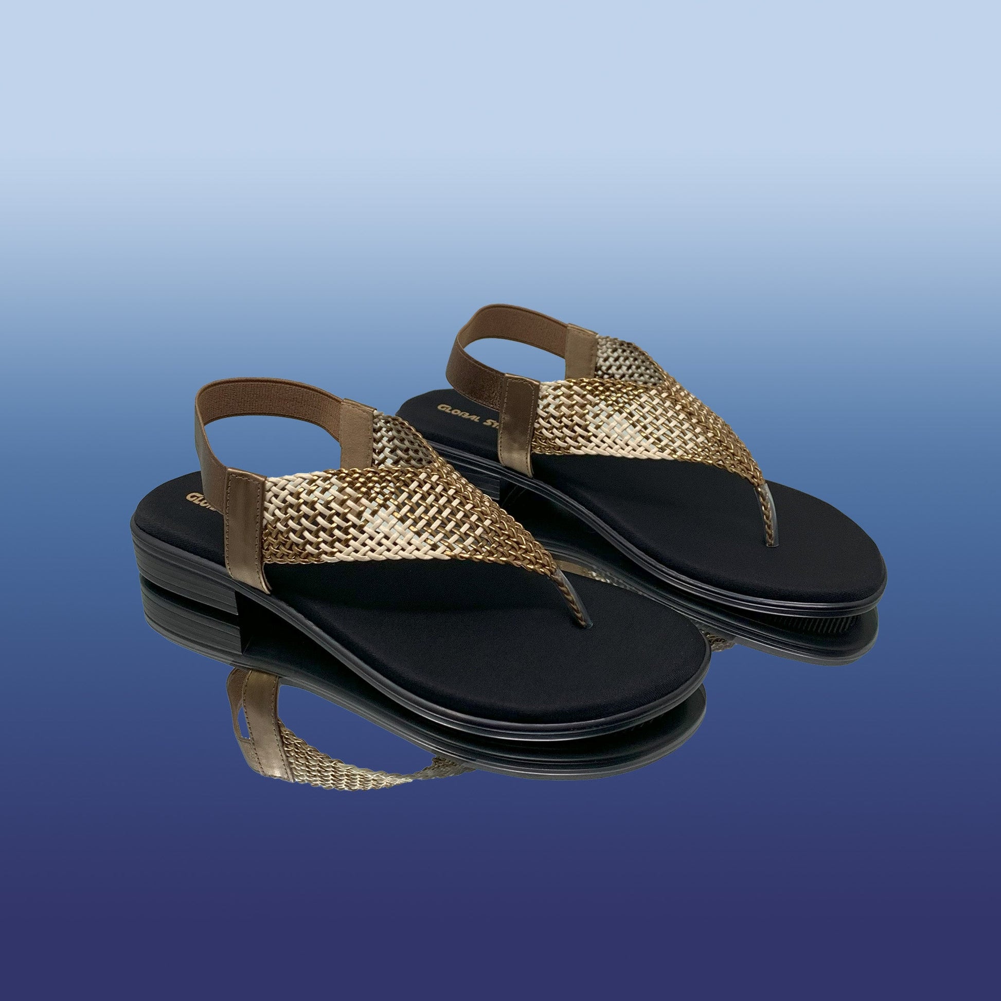 Knitted Lush Sandals - GlobalStep - shoes - 36