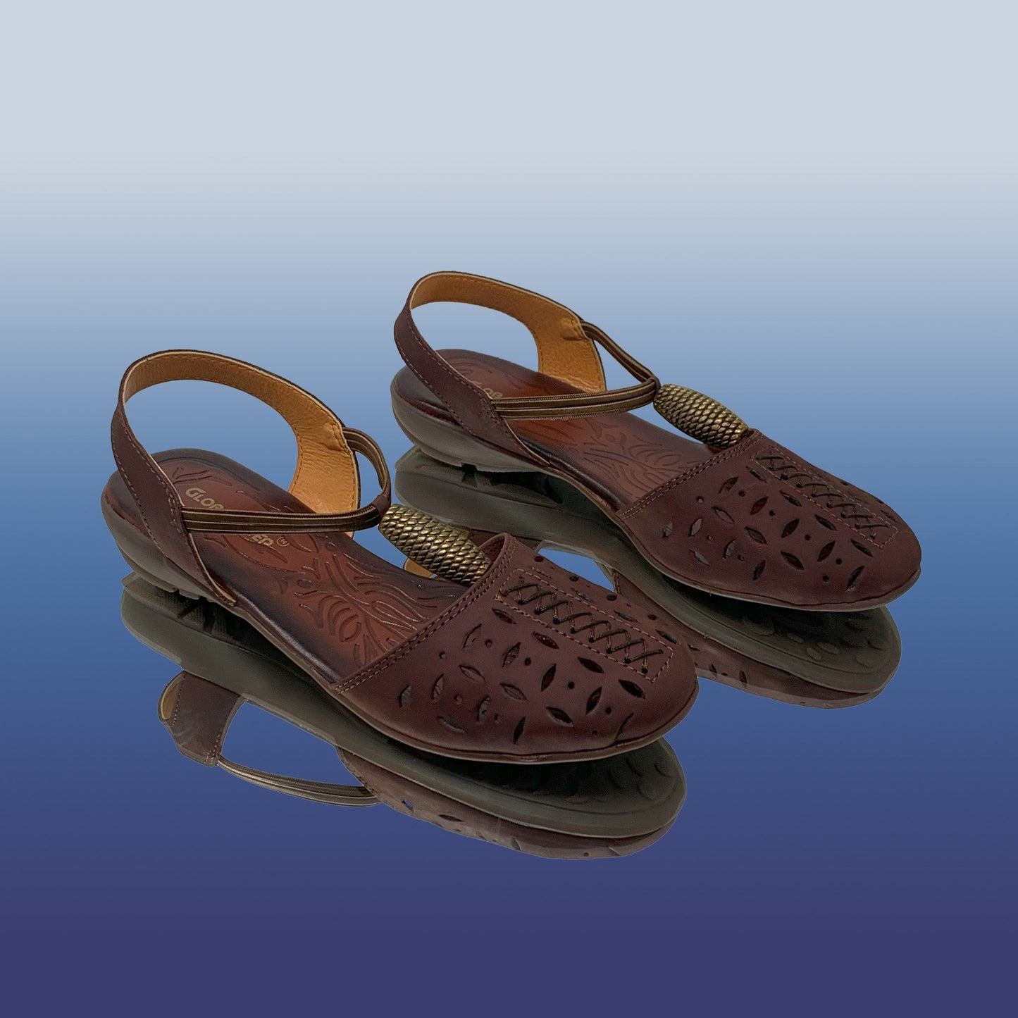 Luxe Cutout Comfort Sandals - GlobalStep - shoes - 36