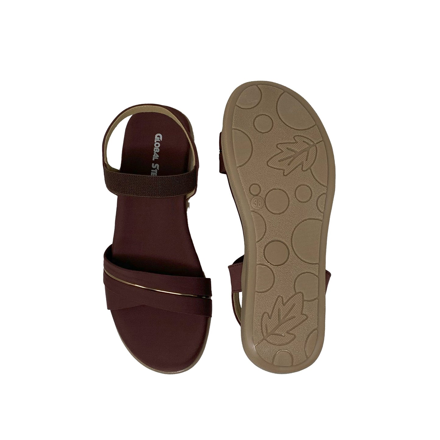 Maroon Motion Flats 🌿 - GlobalStep - shoes - 36
