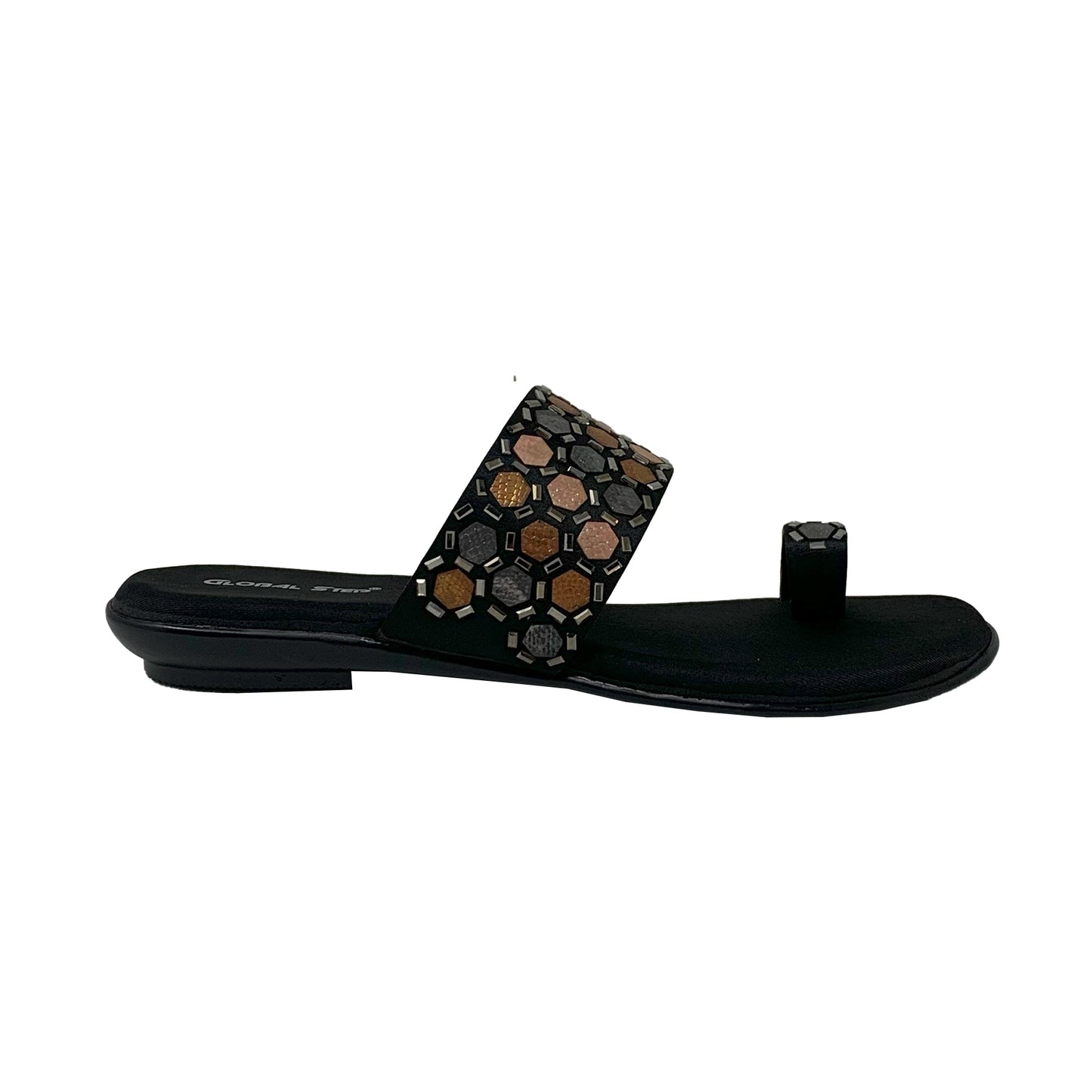 Midnight Mosaic Flats - GlobalStep - shoes - 36