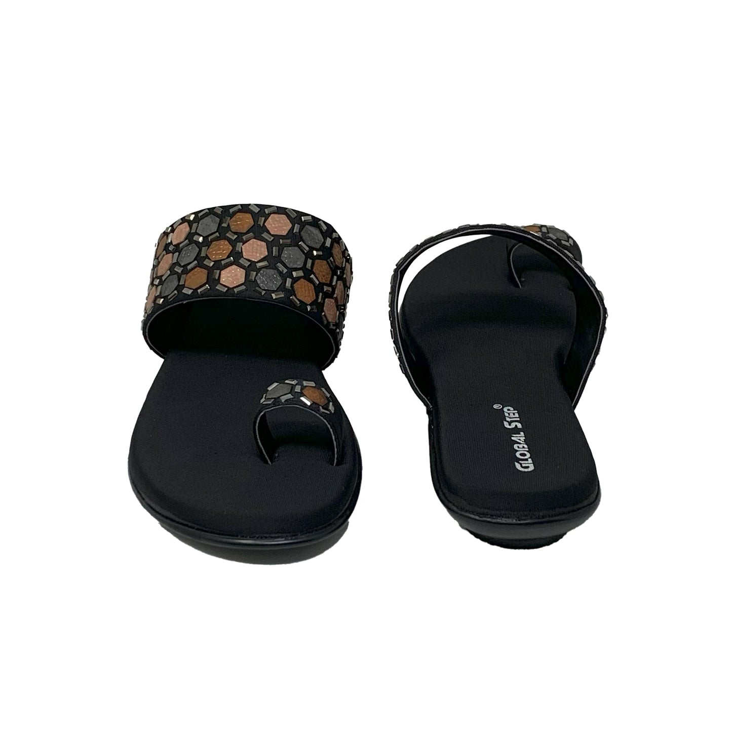 Midnight Mosaic Flats - GlobalStep - shoes - 36