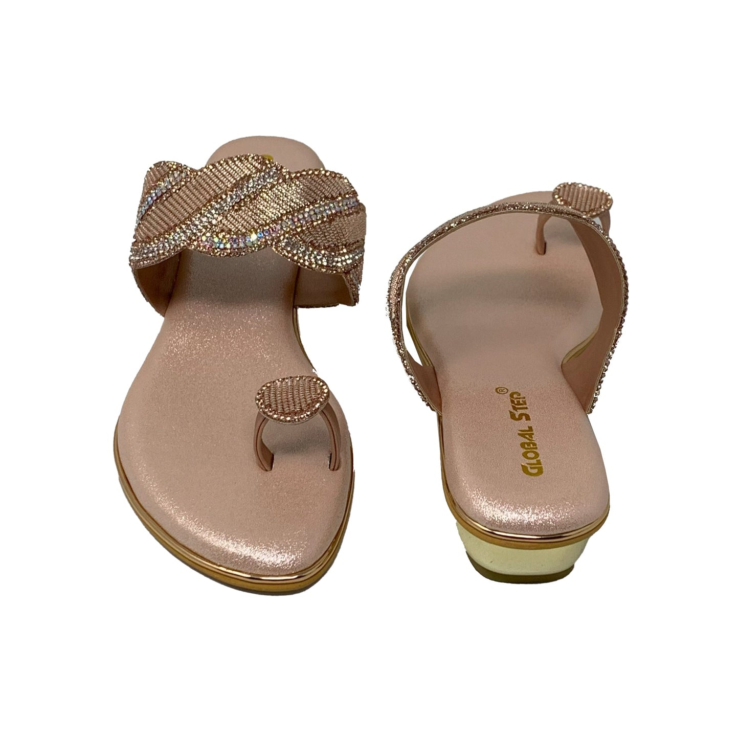 Rosé Radiance Heel Flats - GlobalStep - shoes - 36