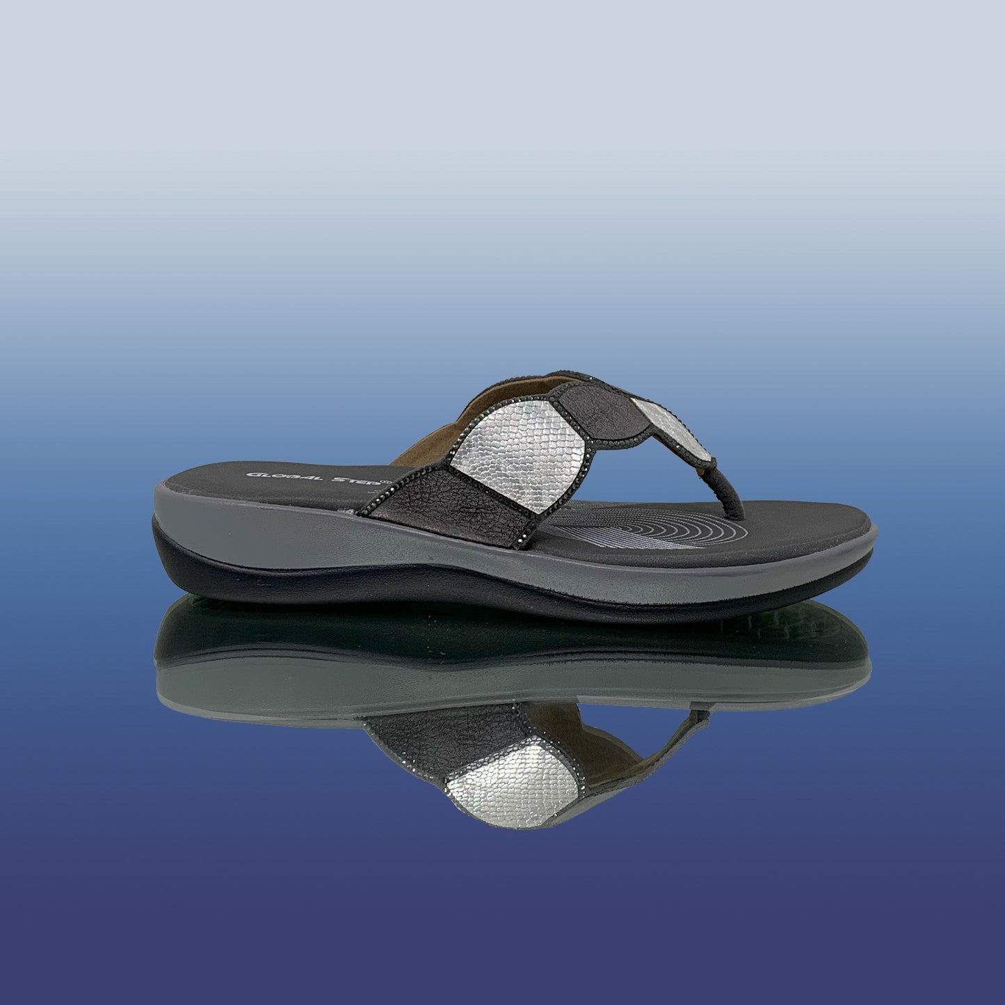 Stylish Beaded Sandals - GlobalStep - shoes - 36