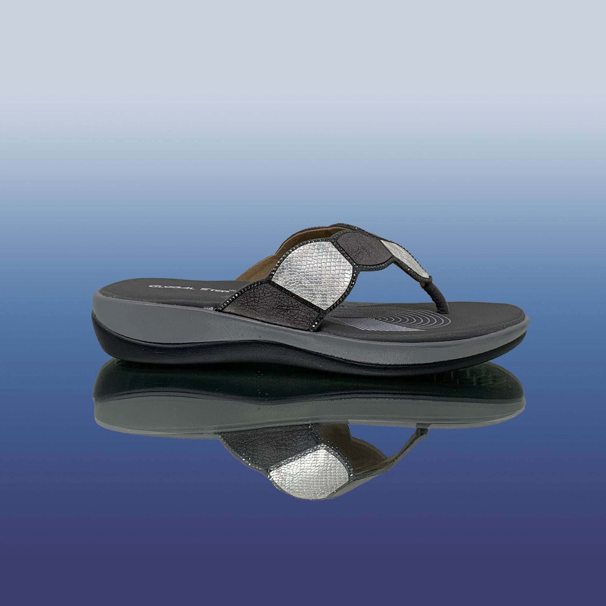 Stylish Beaded Sandals - GlobalStep - shoes - 36
