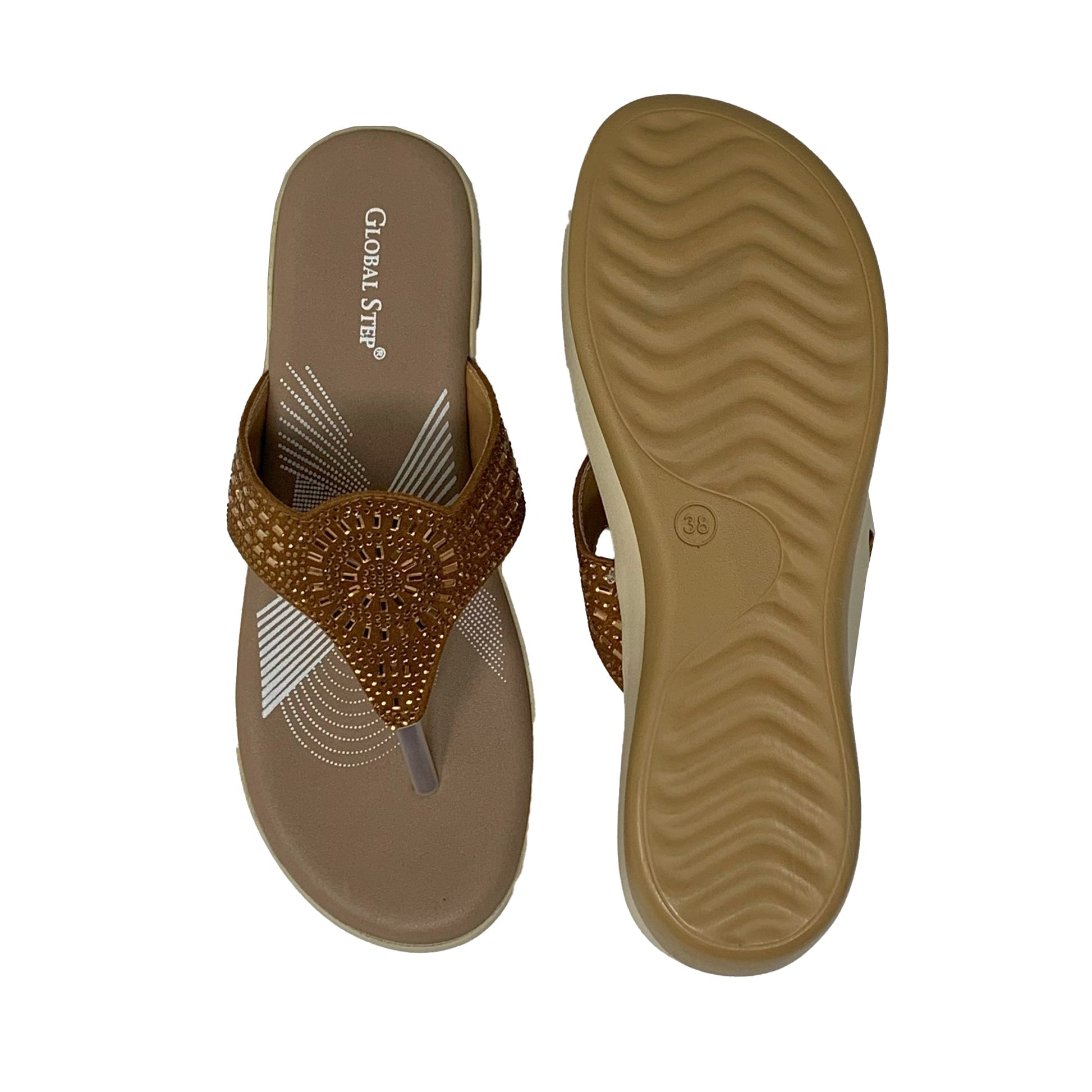 Sunflare Comfort Wedges - GlobalStep - shoes - 36