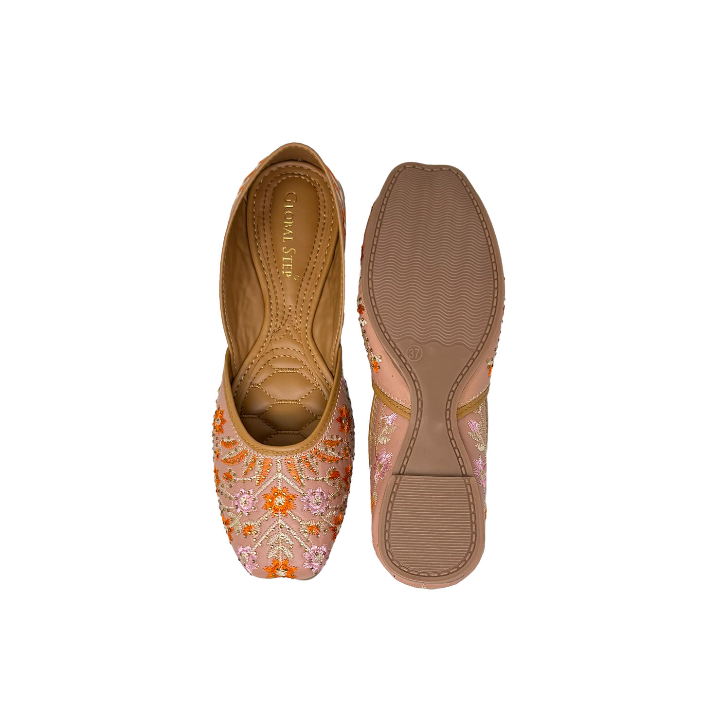 Floral Embroidered Juttis
