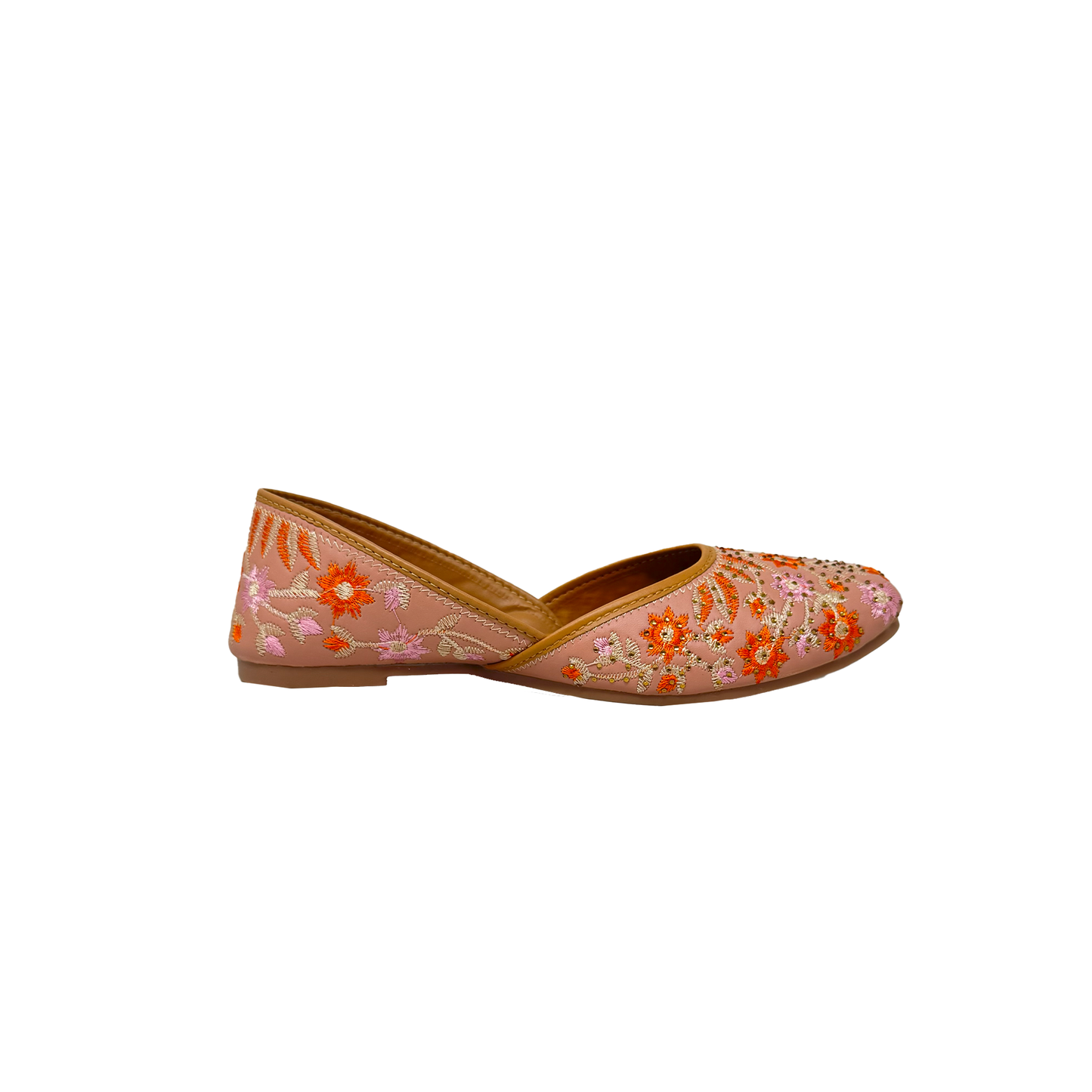 Floral Embroidered Juttis