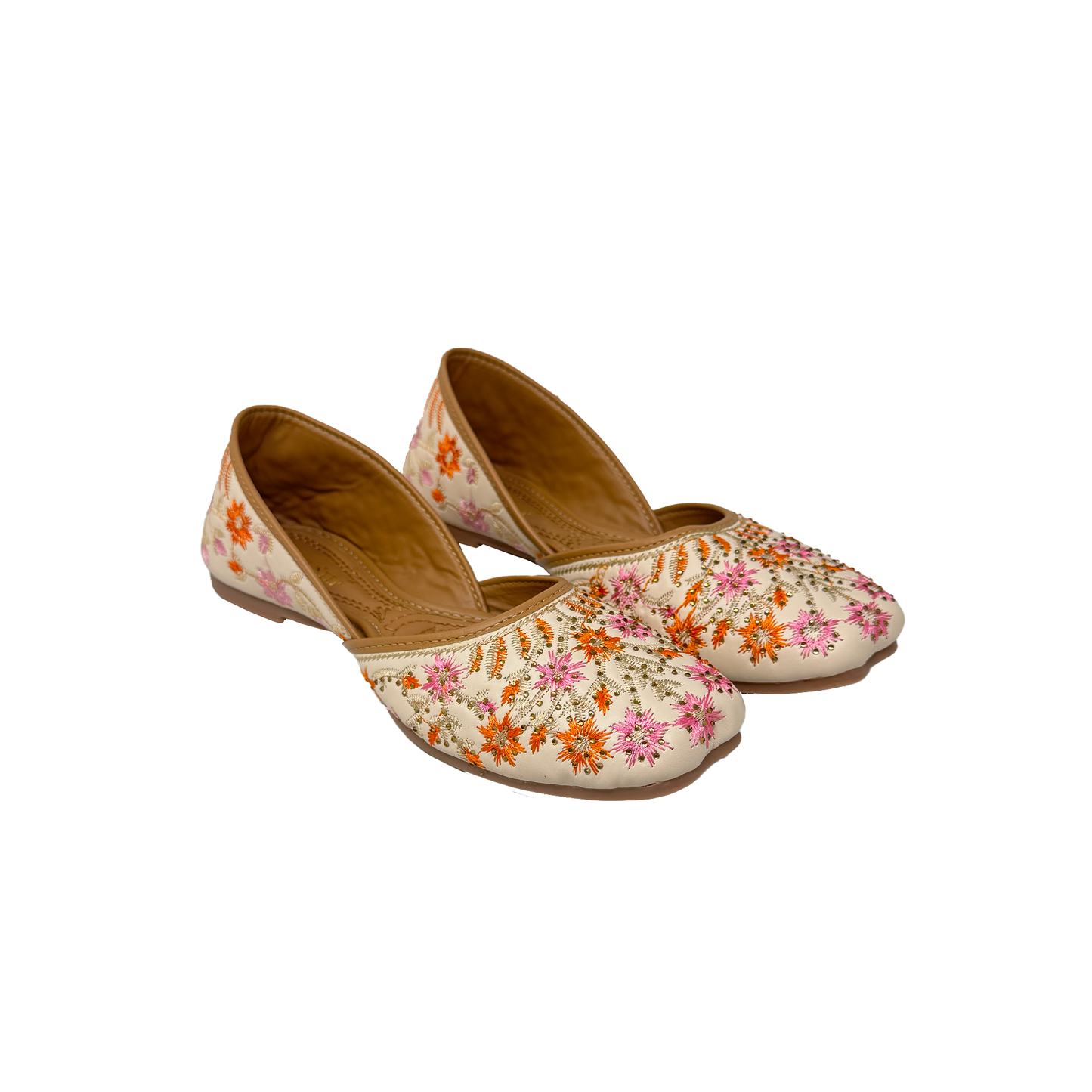 Floral Embroidered Juttis
