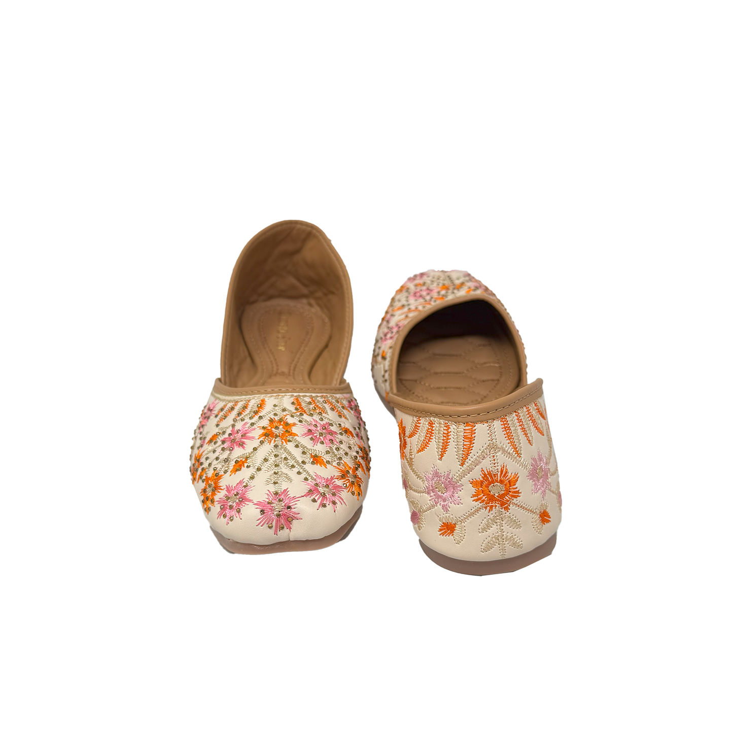 Floral Embroidered Juttis