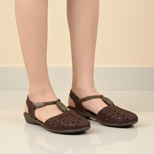 Luxe Cutout Comfort Sandals