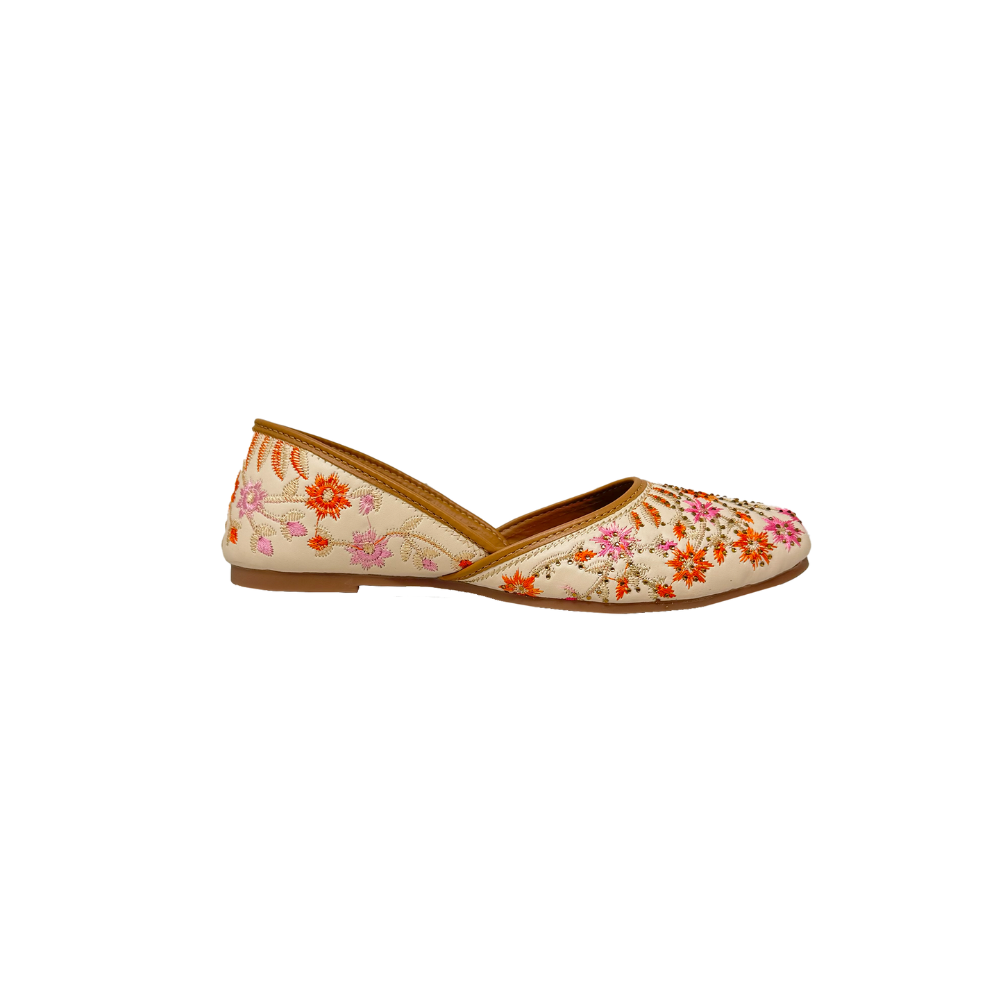 Floral Embroidered Juttis