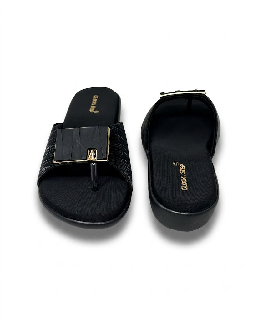 Urban Buckle Comfort Slides