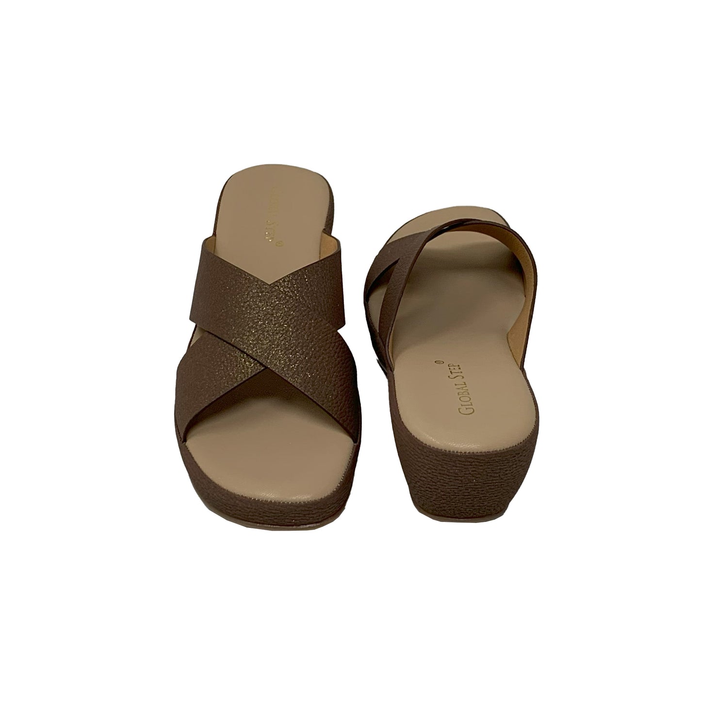 Criss-Cross Comfort Wedges ✨