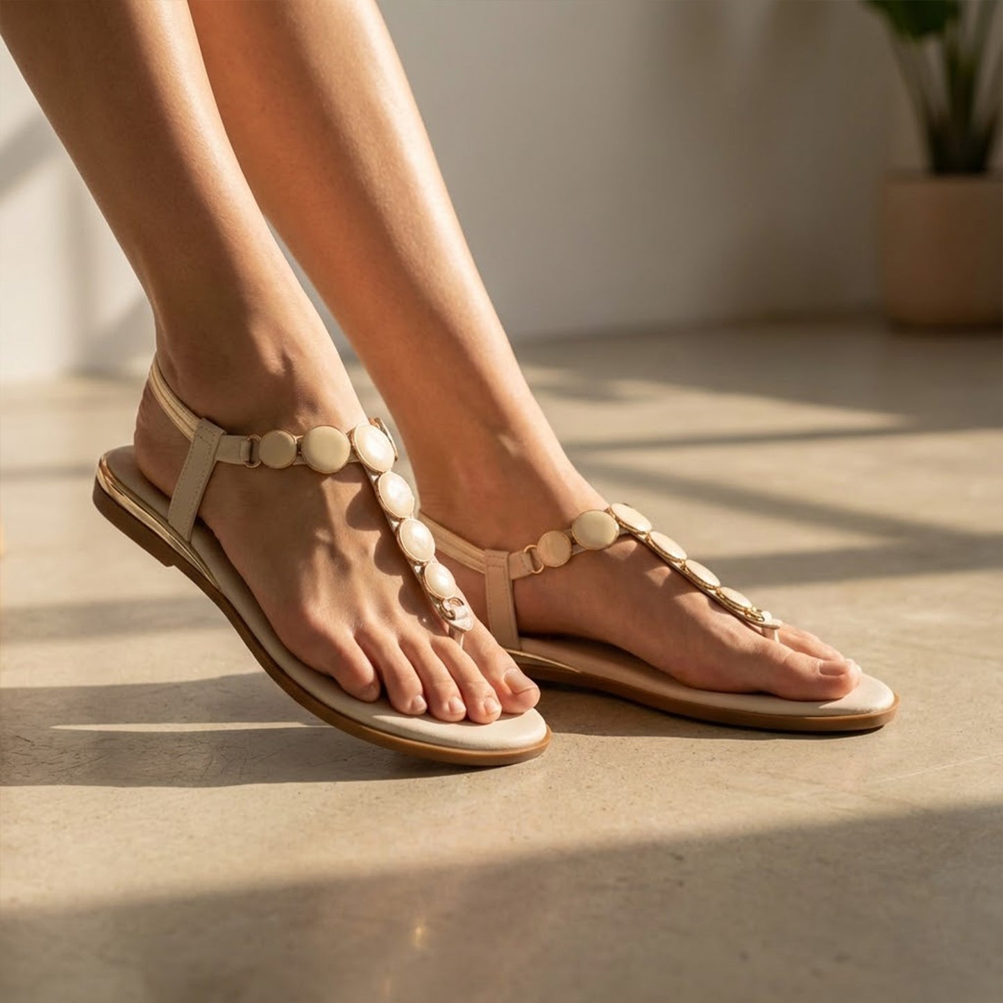 Aurora Disc Strap Flats