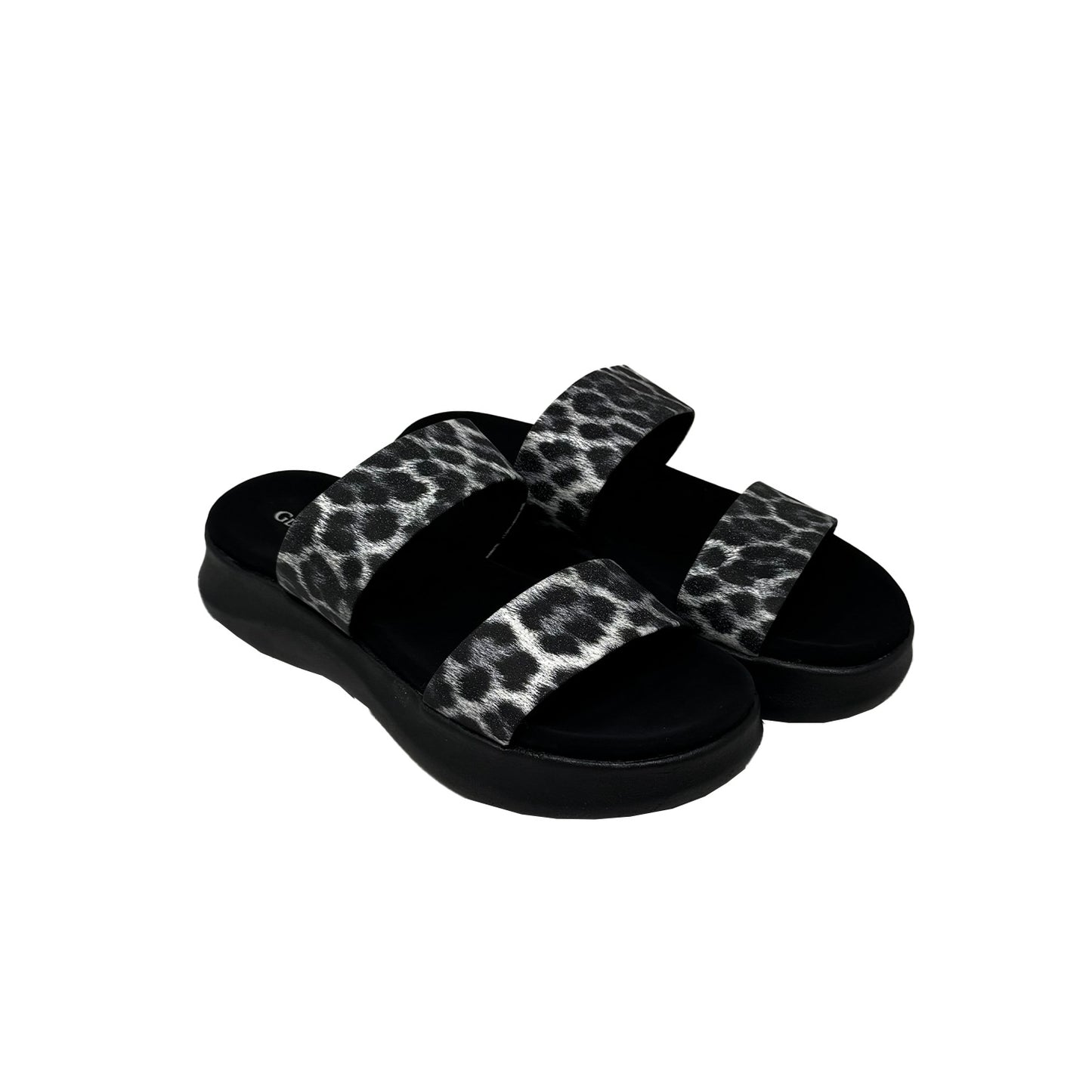 Leopard Platform Sandals
