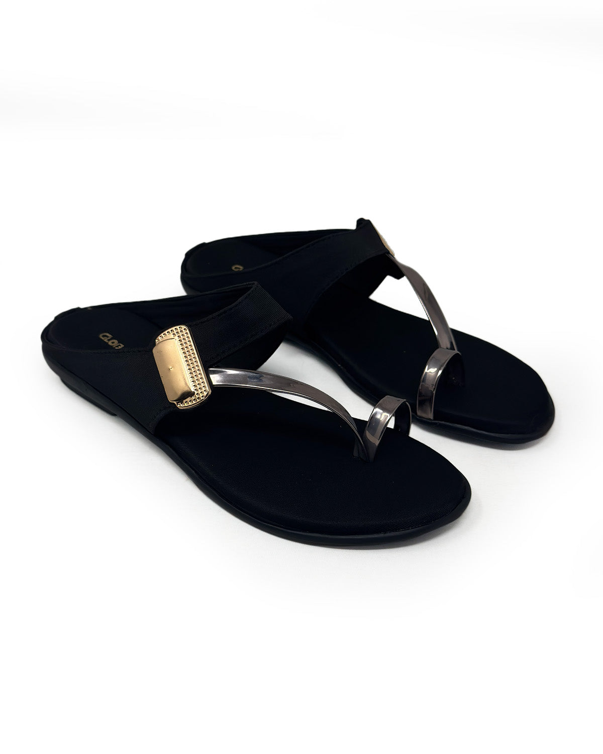 Strappy Toe-Ring Flats