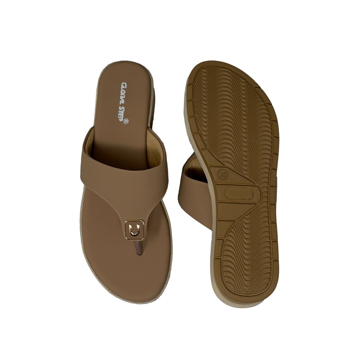 Urban Buckle Comfort Flats