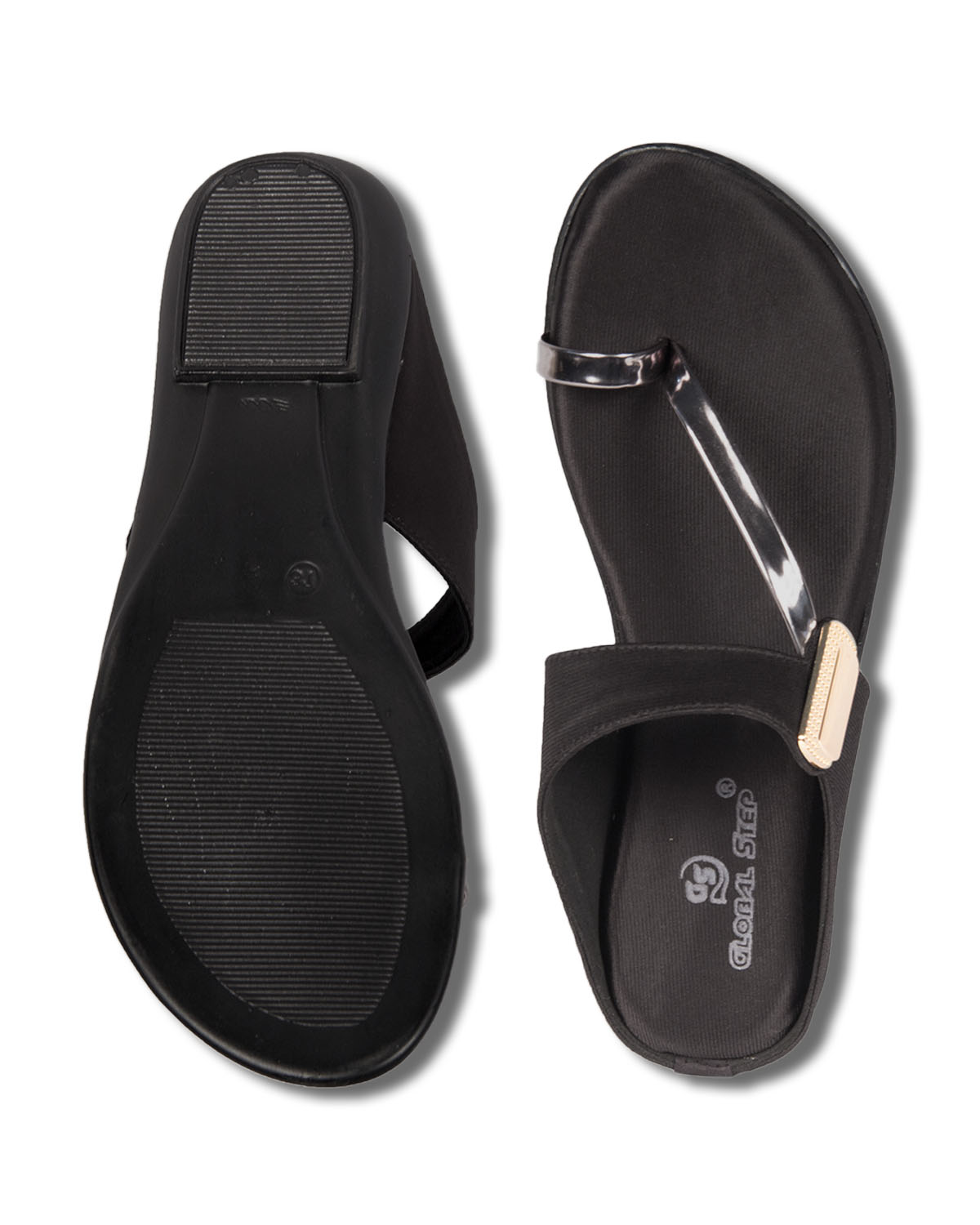 Strappy Toe-Ring Flats